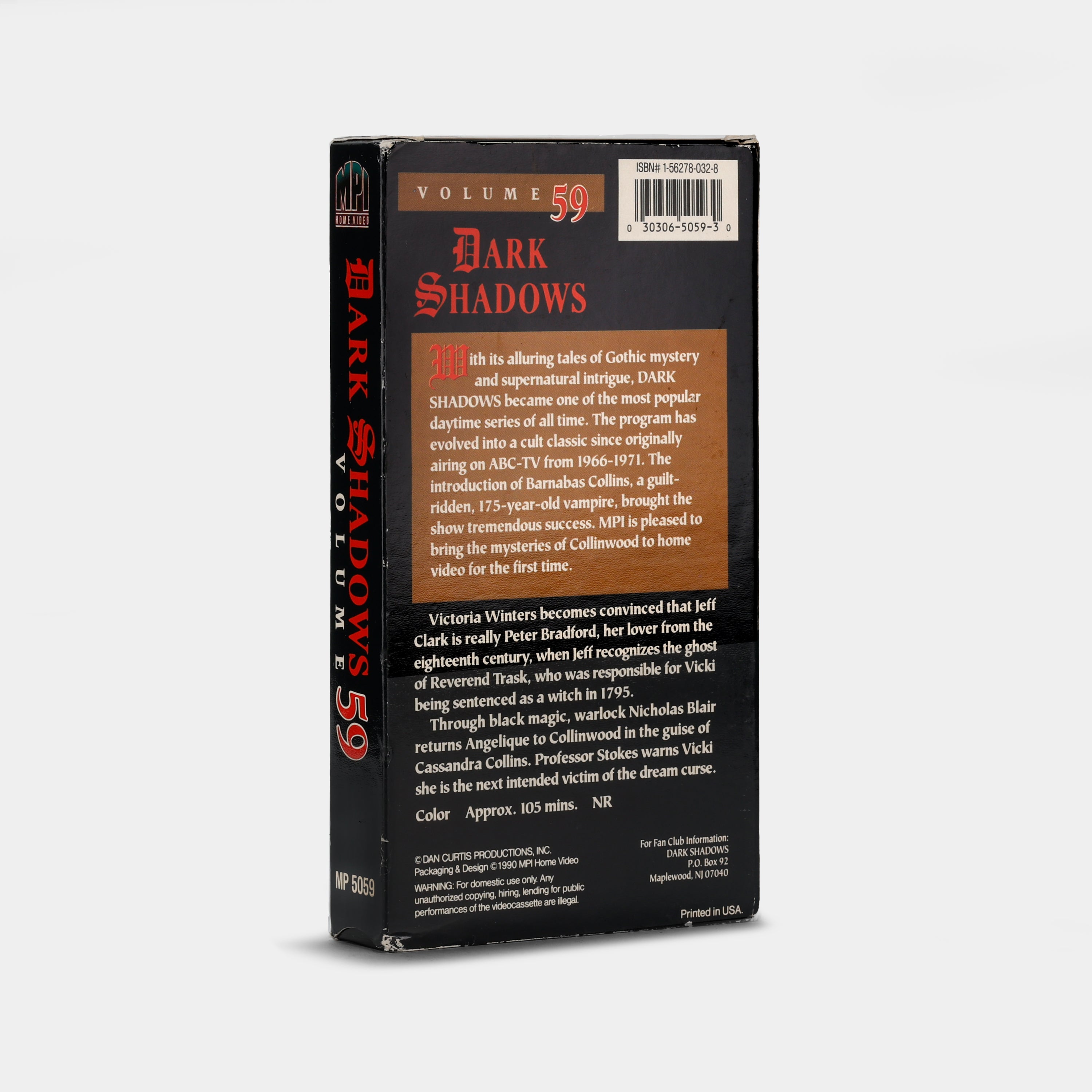 Dark Shadows: Volume 59 VHS Tape