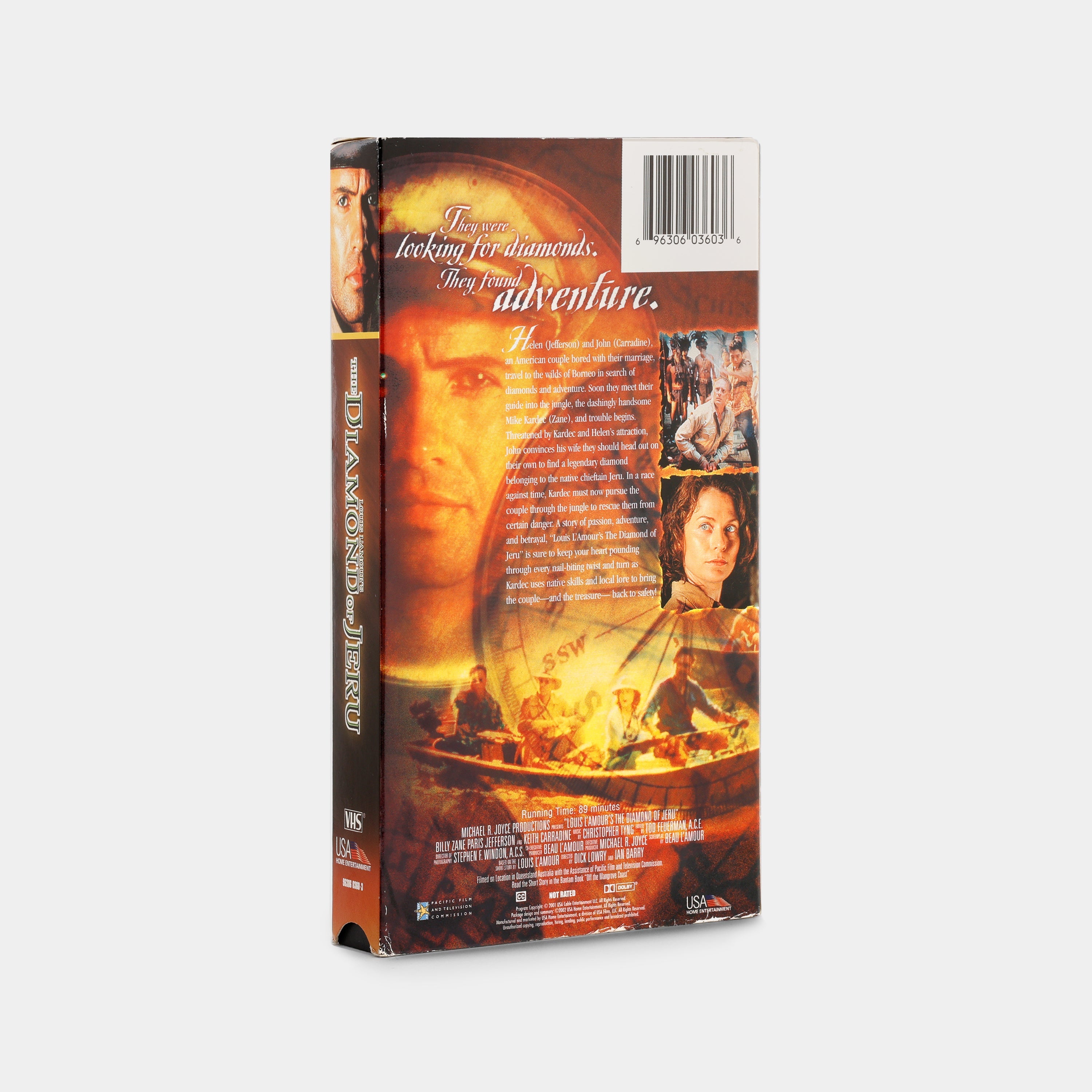 The Diamond of Jeru VHS Tape