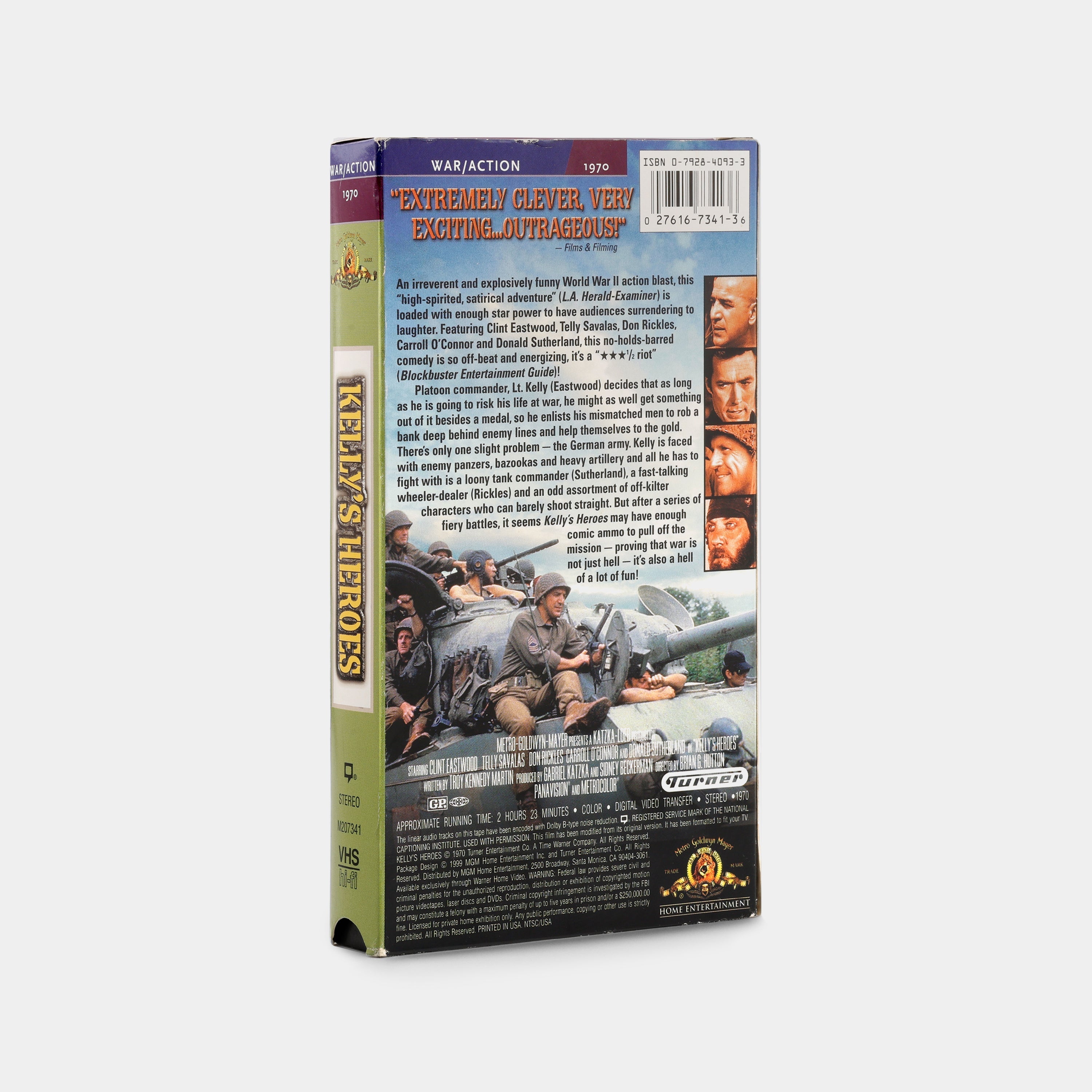 Kelly’s Heroes VHS Tape