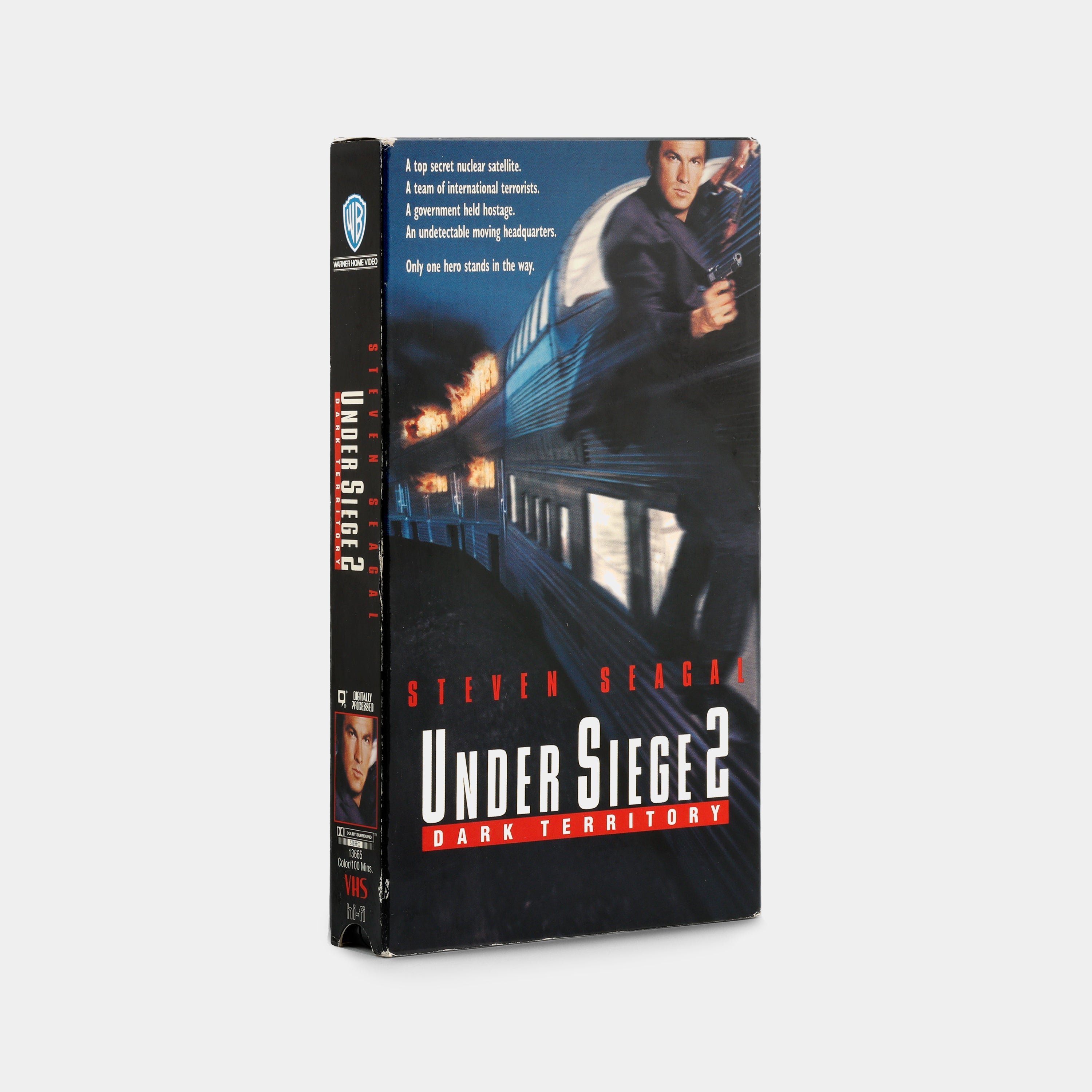 Under Siege 2: Dark Territory VHS Tape – Retrospekt