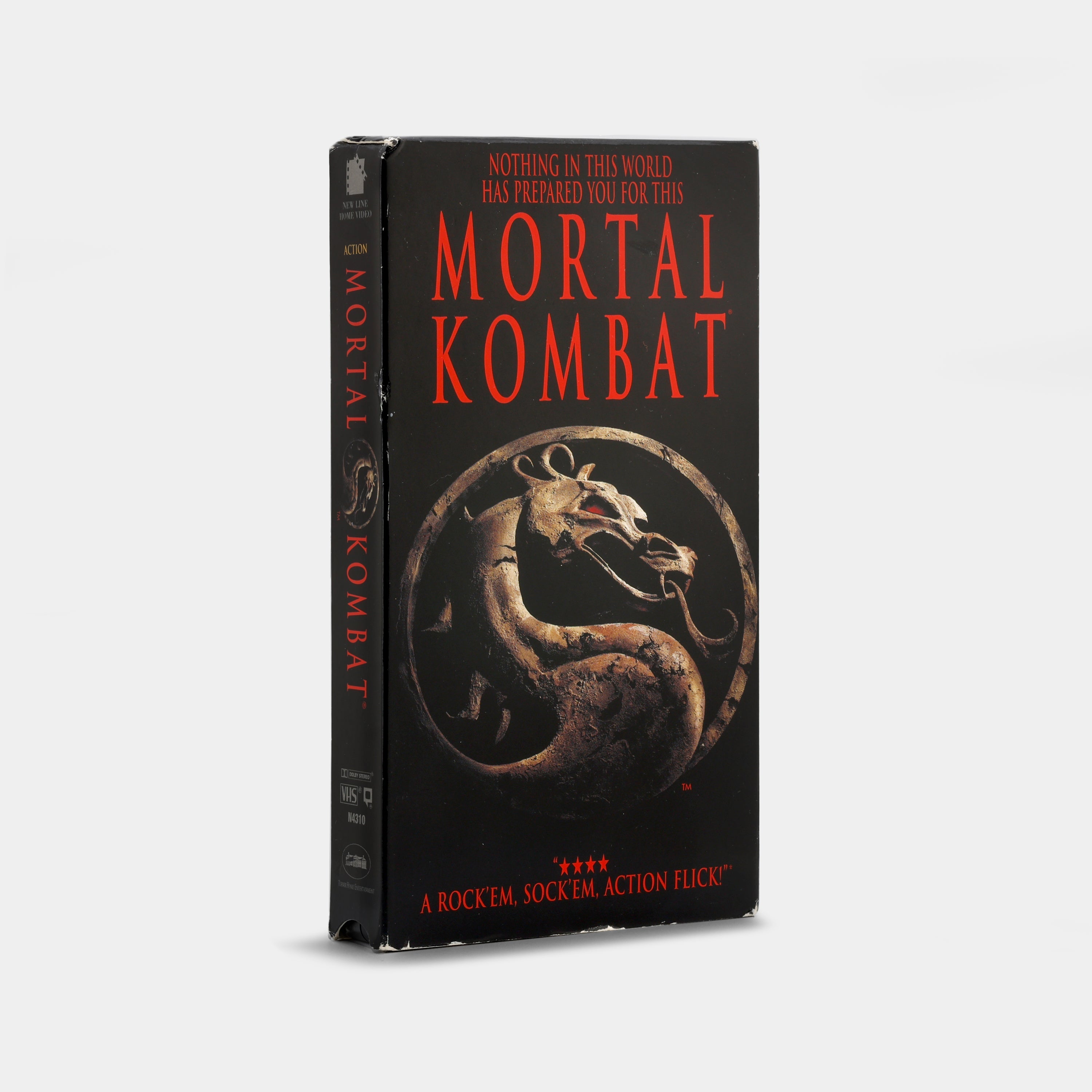 Mortal Kombat VHS Tape