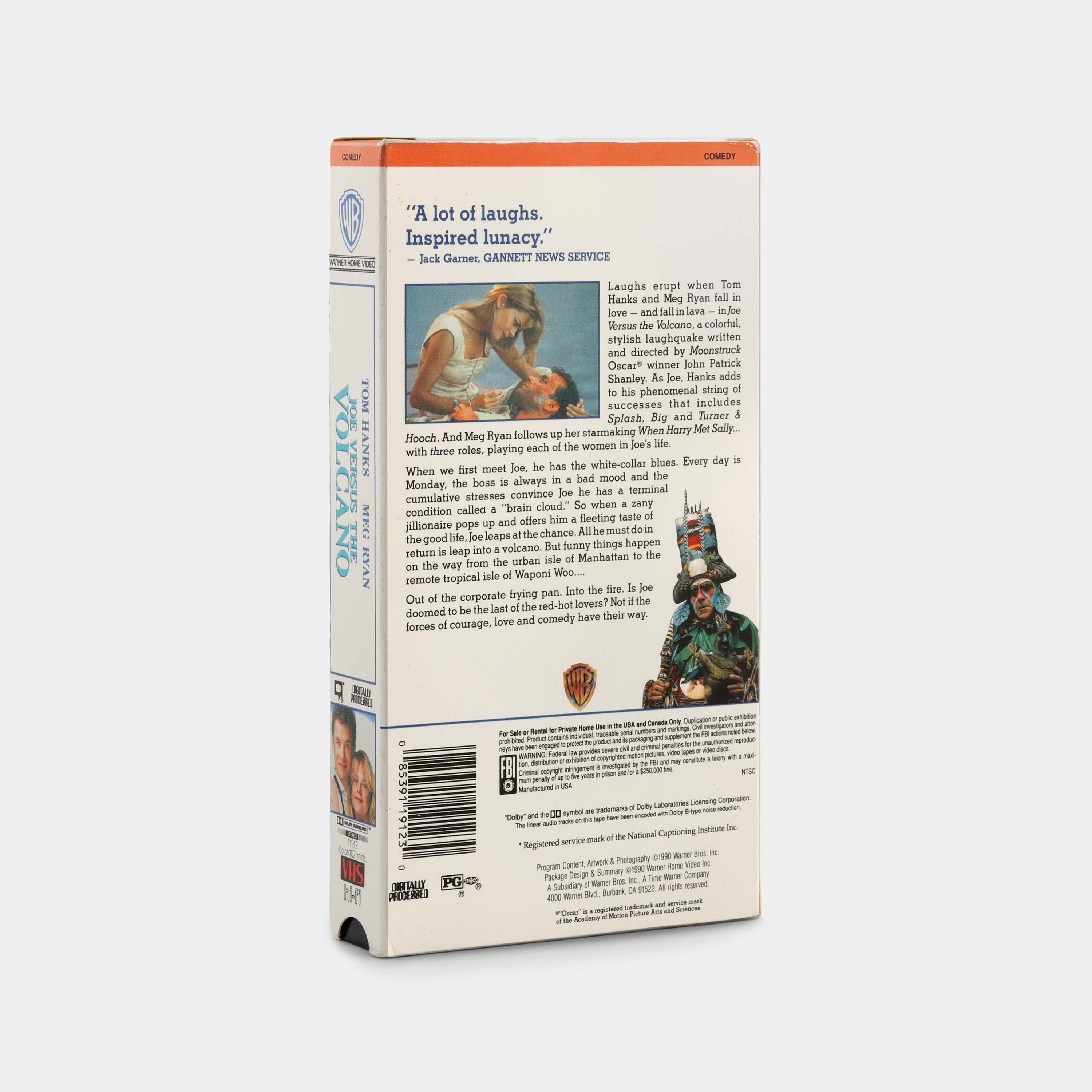 Joe Versus the Volcano VHS Tape