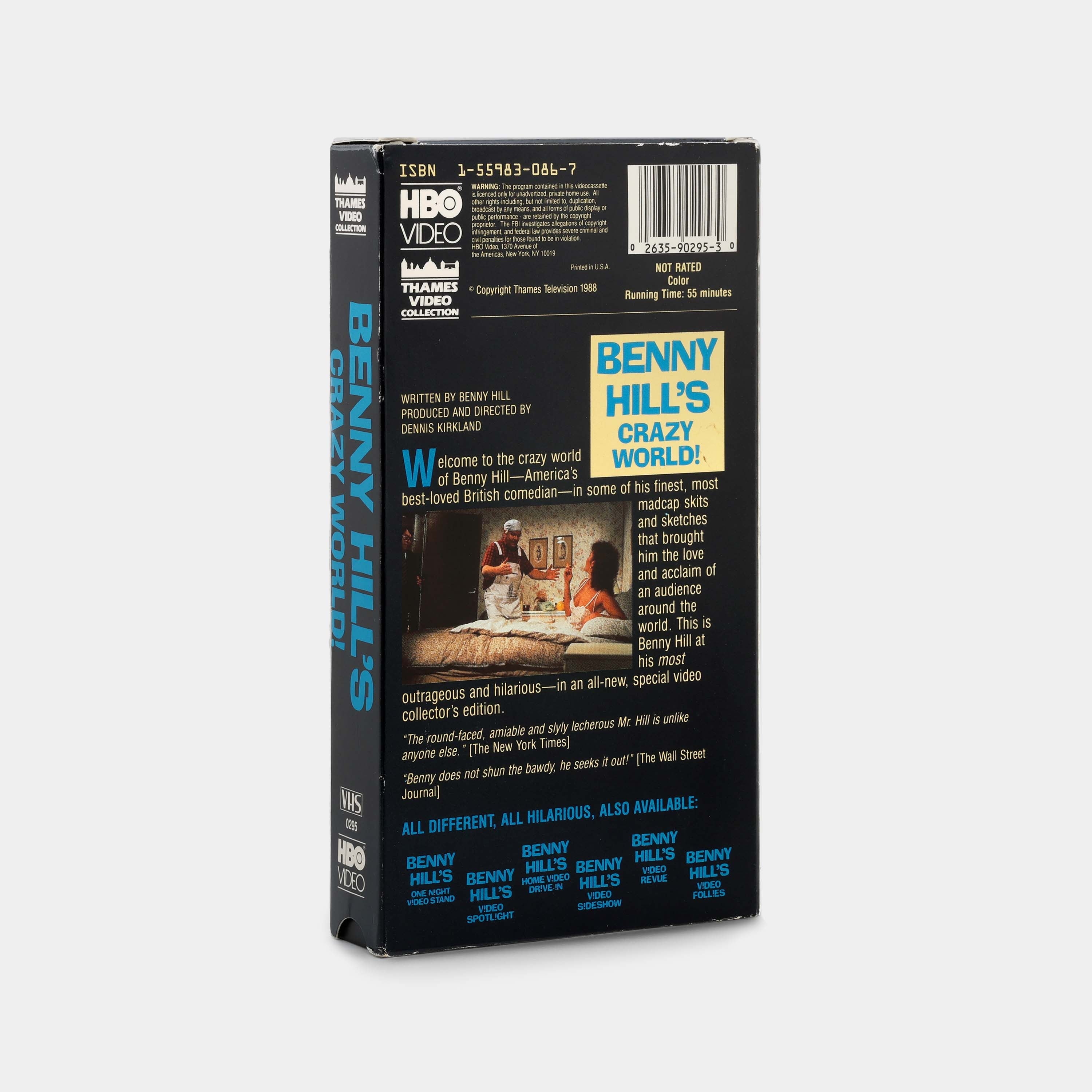 Benny Hill’s Crazy World VHS Tape