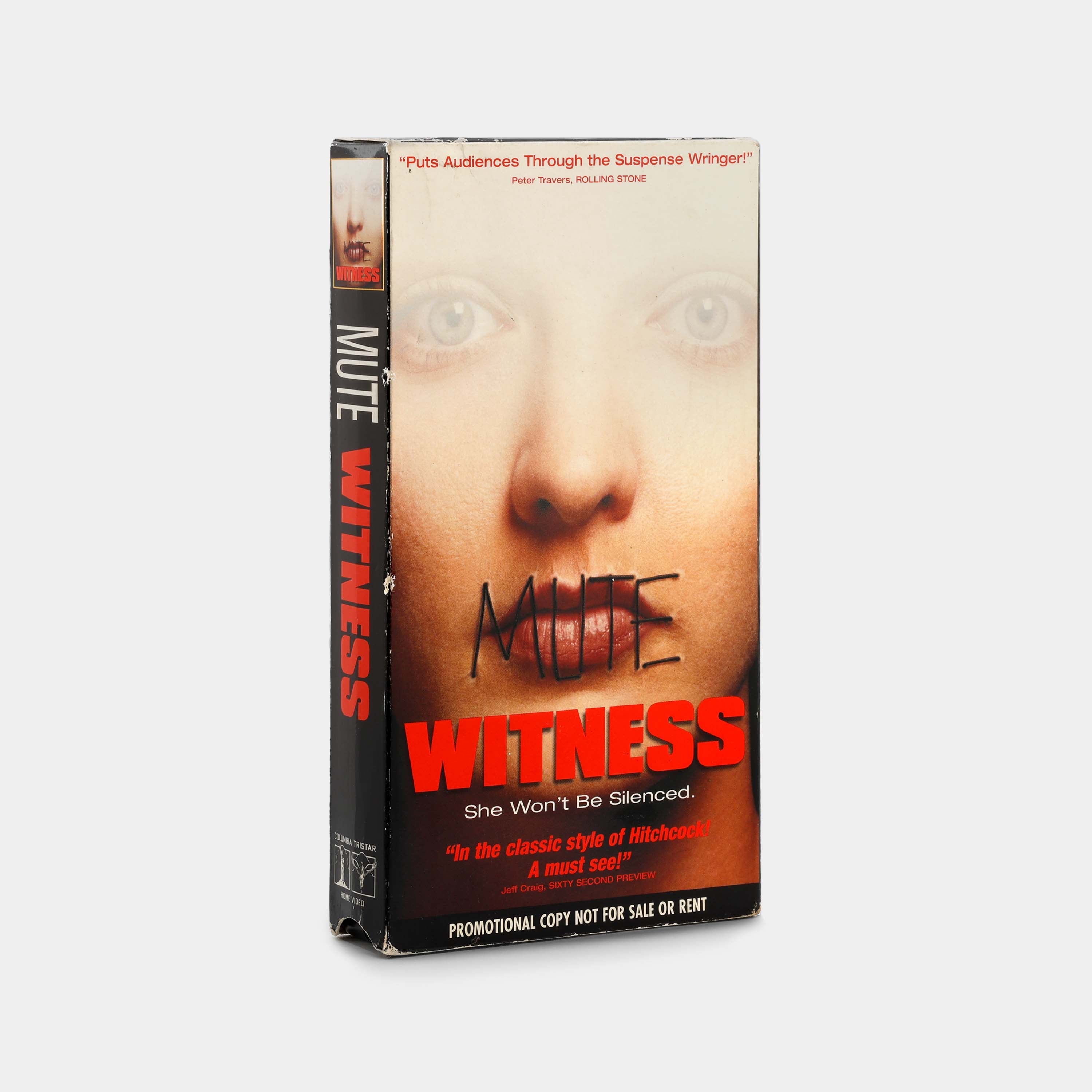 Witness VHS Tape