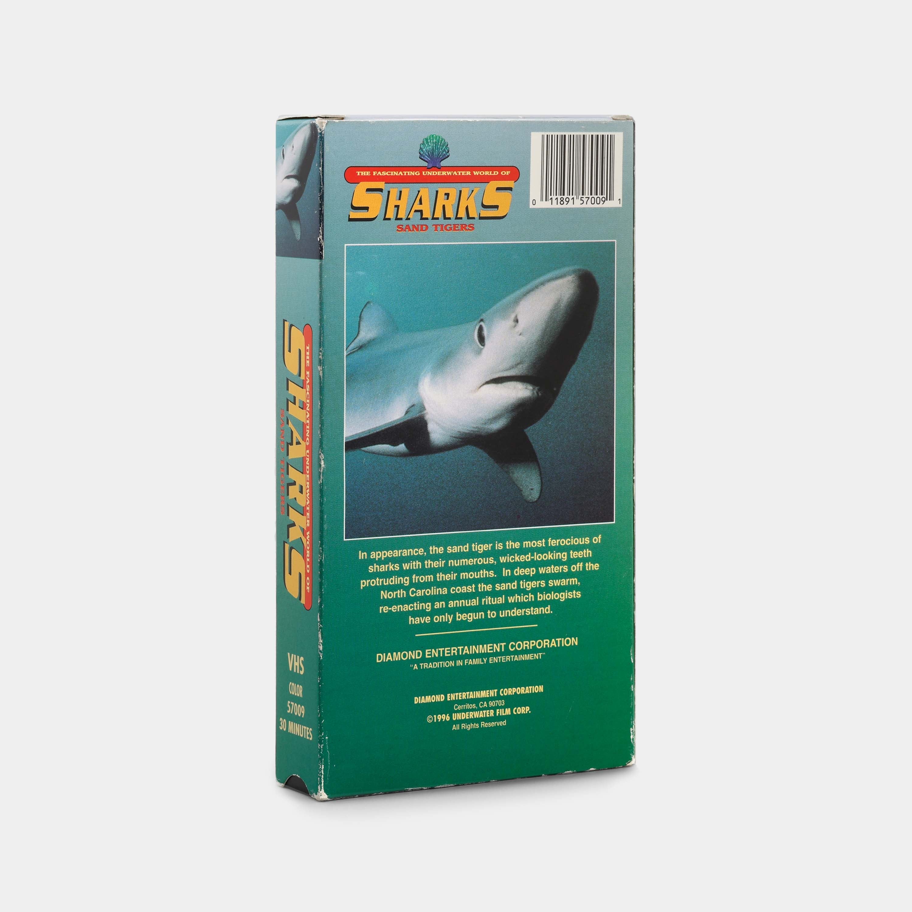 The Fascinating Underwater World of Sharks: Sand Tigers VHS Tape