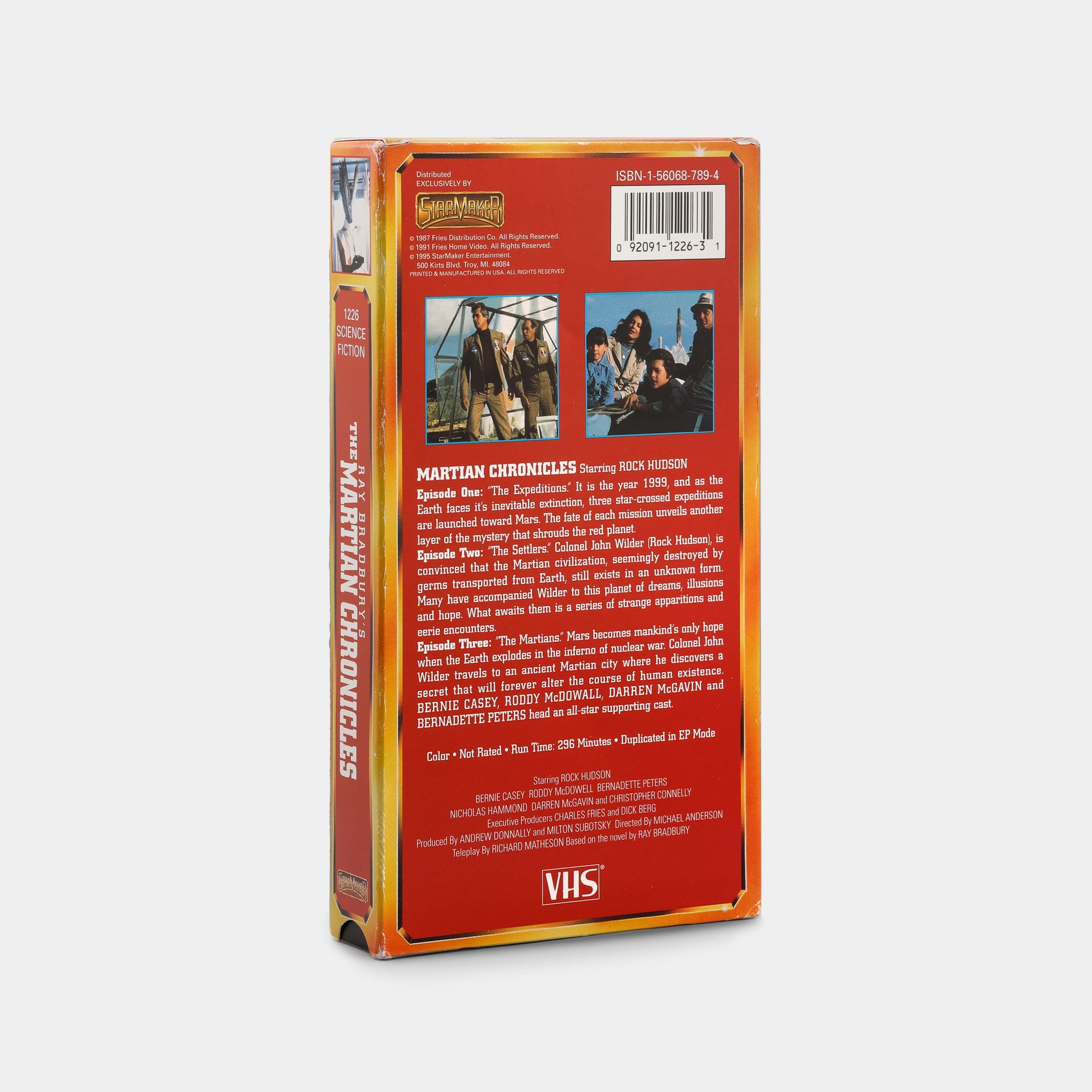 The Martian Chronicles VHS Tape