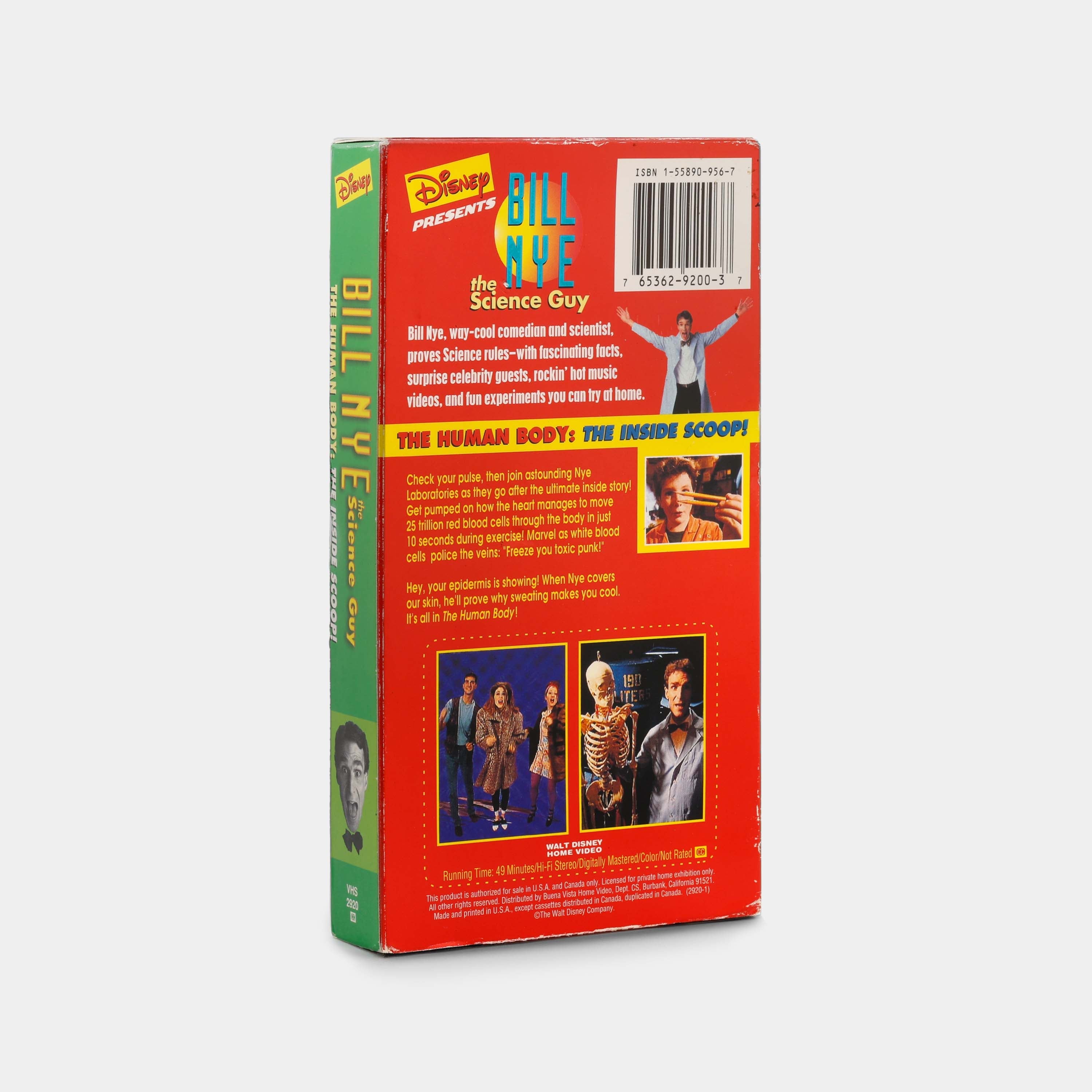 Bill Nye the Science Guy: The Human Body – The Inside Scoop! VHS Tape