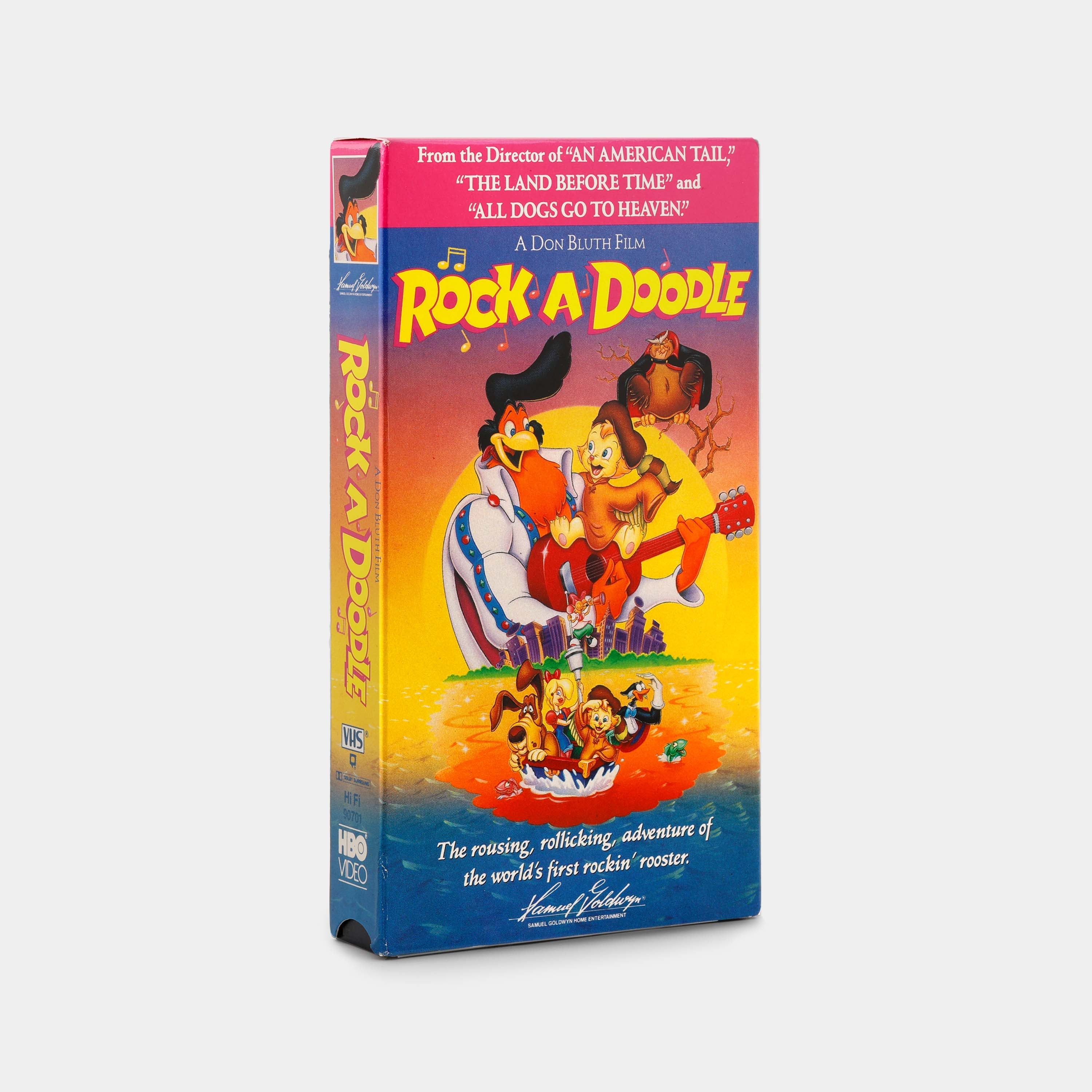 Rock-A-Doodle VHS Tape