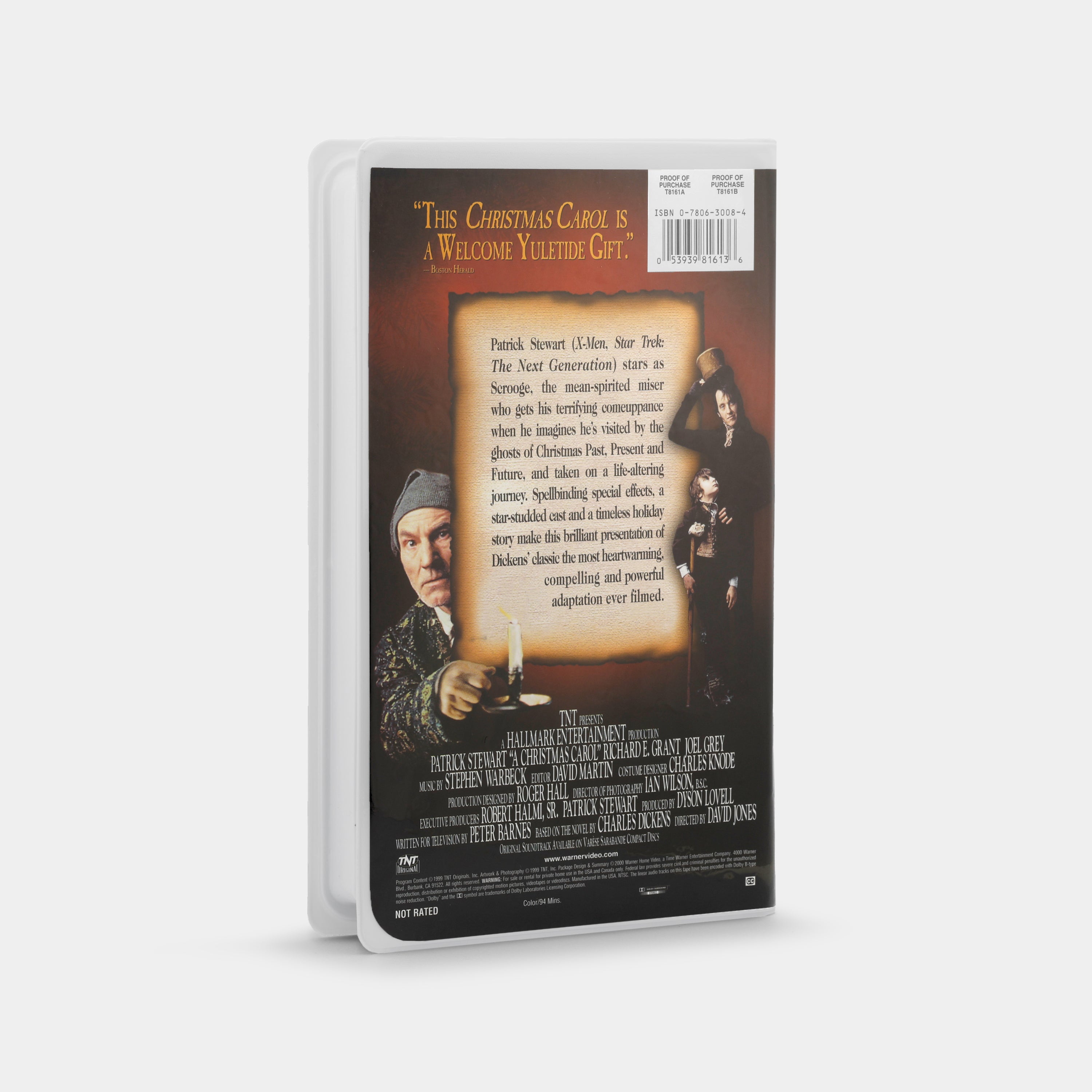 A Christmas Carol VHS Tape