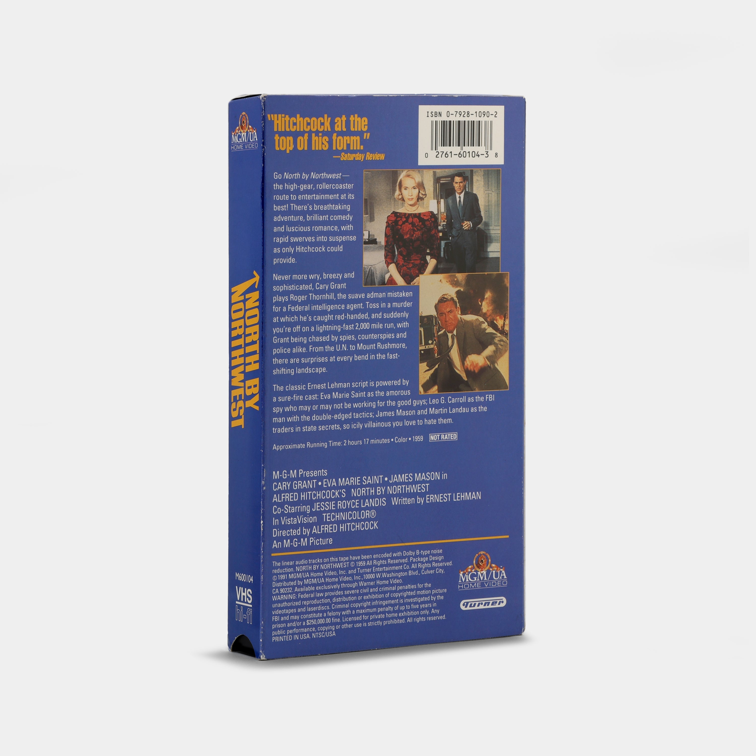 North by Northwest VHS Tape