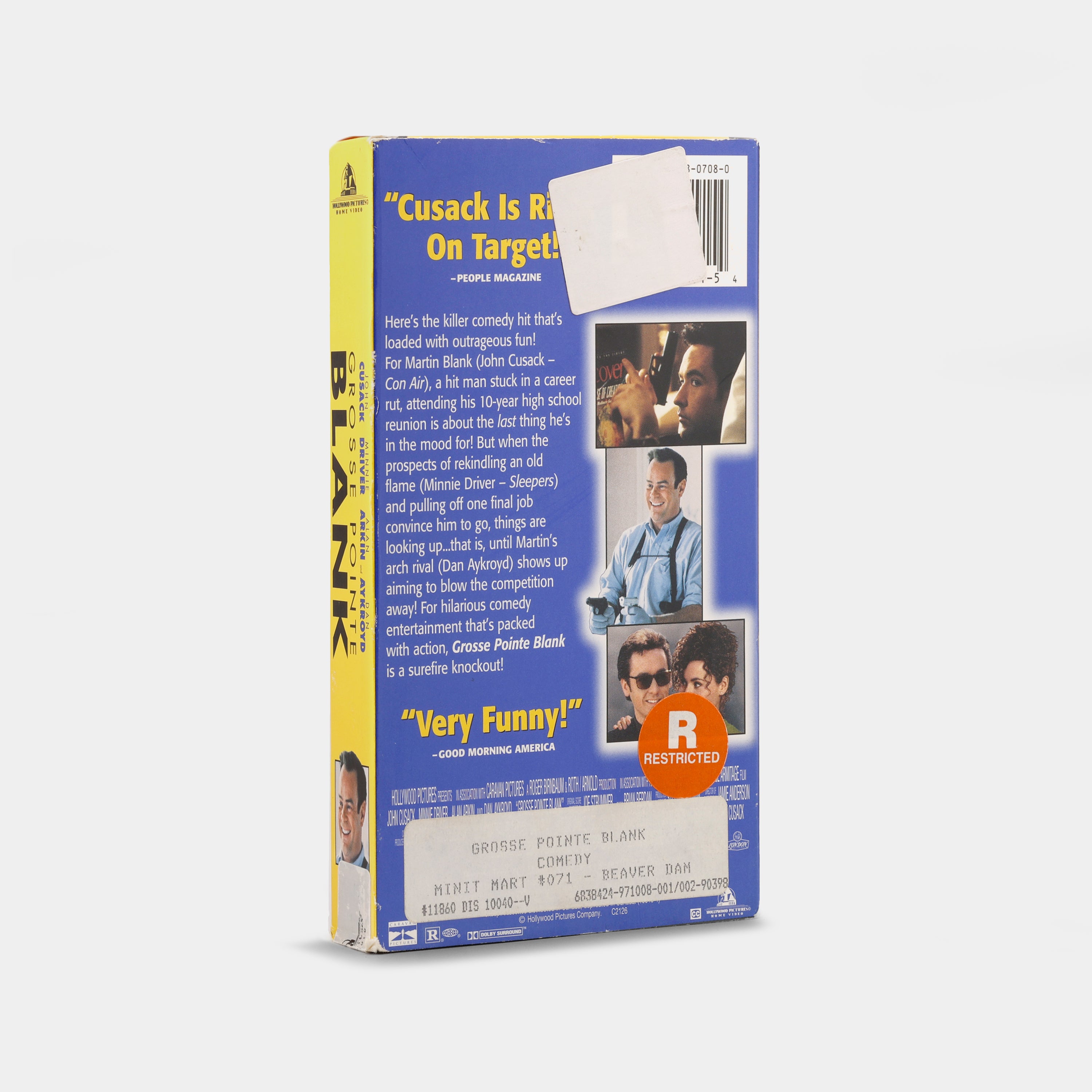 Grosse Pointe Blank VHS Tape