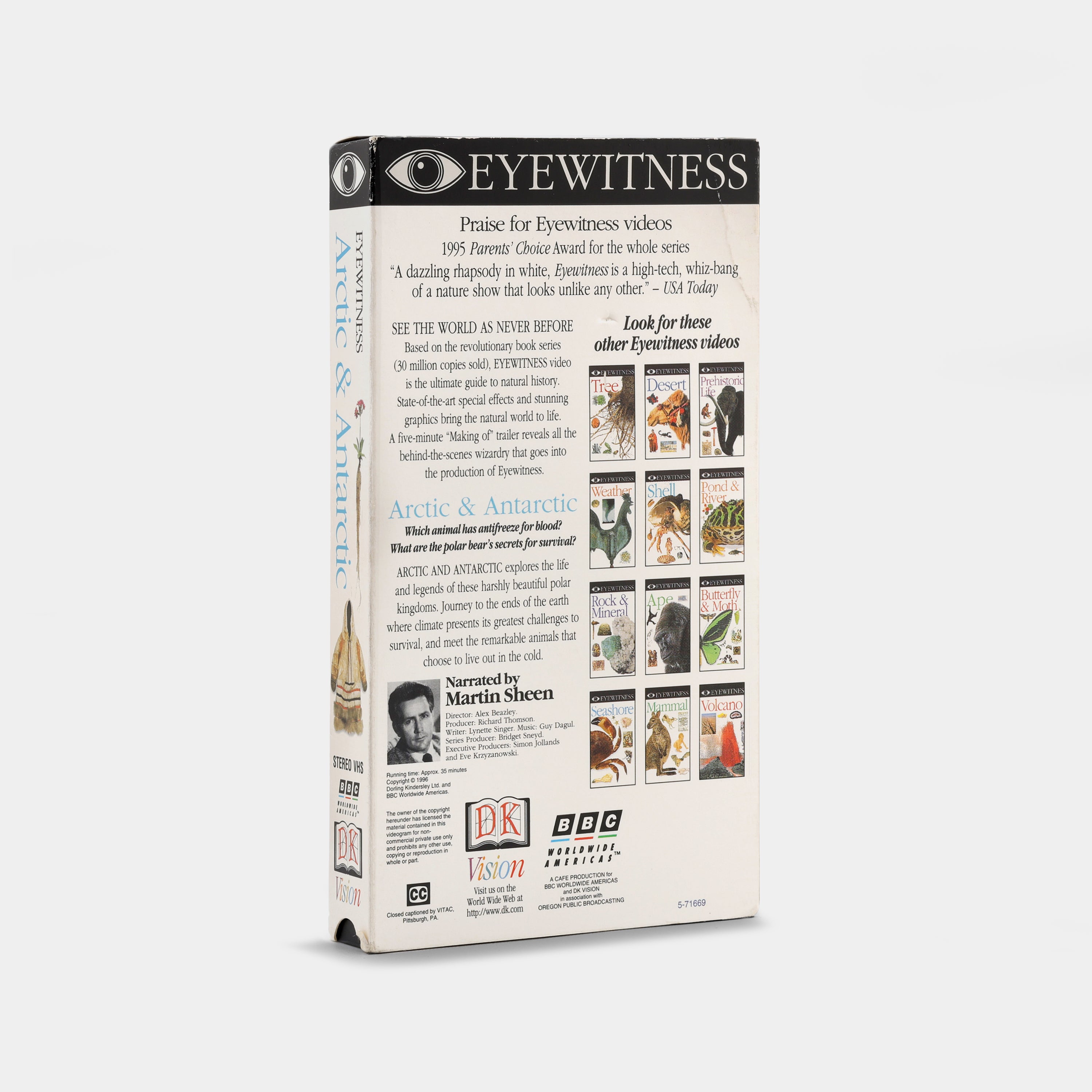 Eyewitness: Arctic & Antarctic VHS Tape