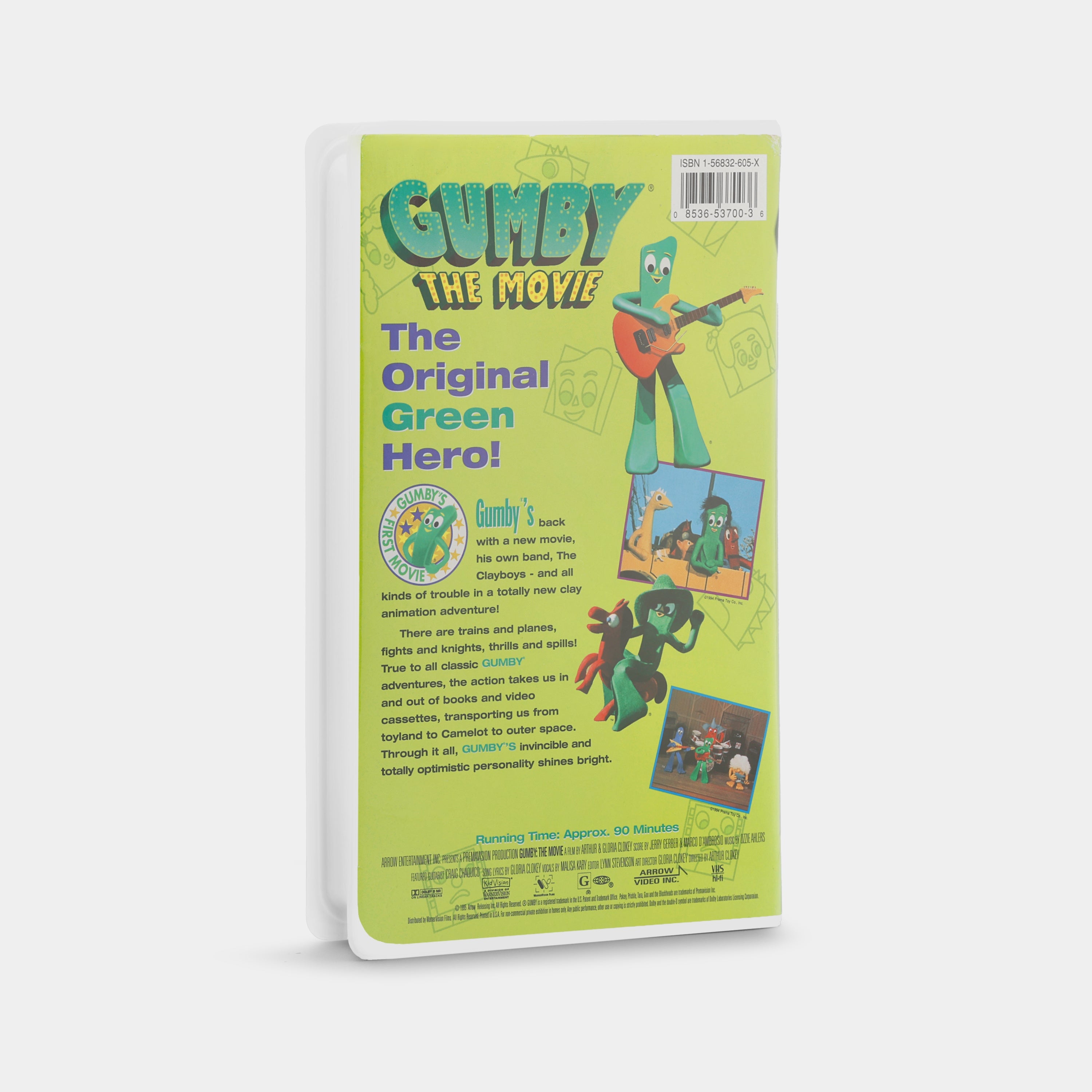 Gumby: The Movie VHS Tape