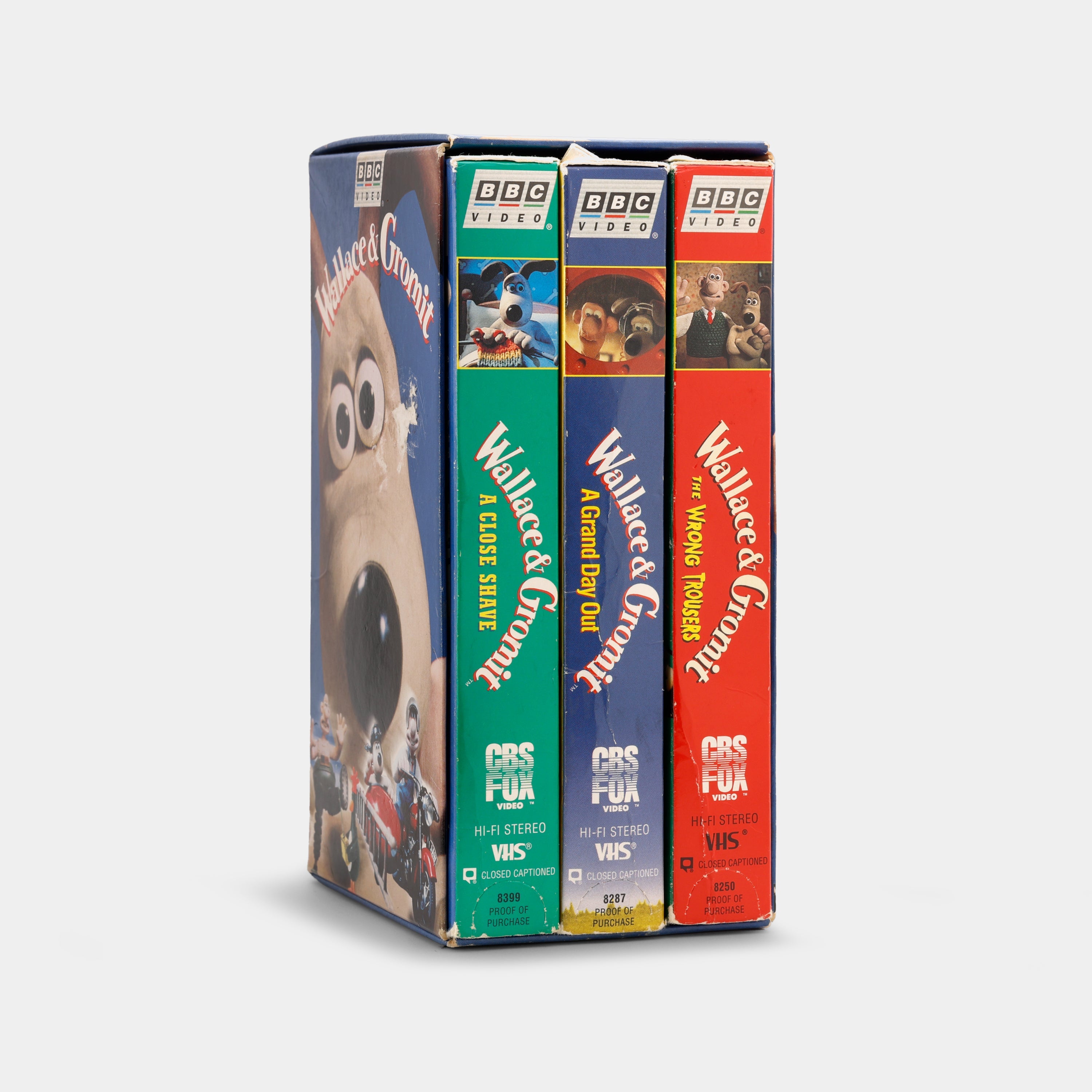 Wallace & Gromit VHS Collection VHS Tape Set