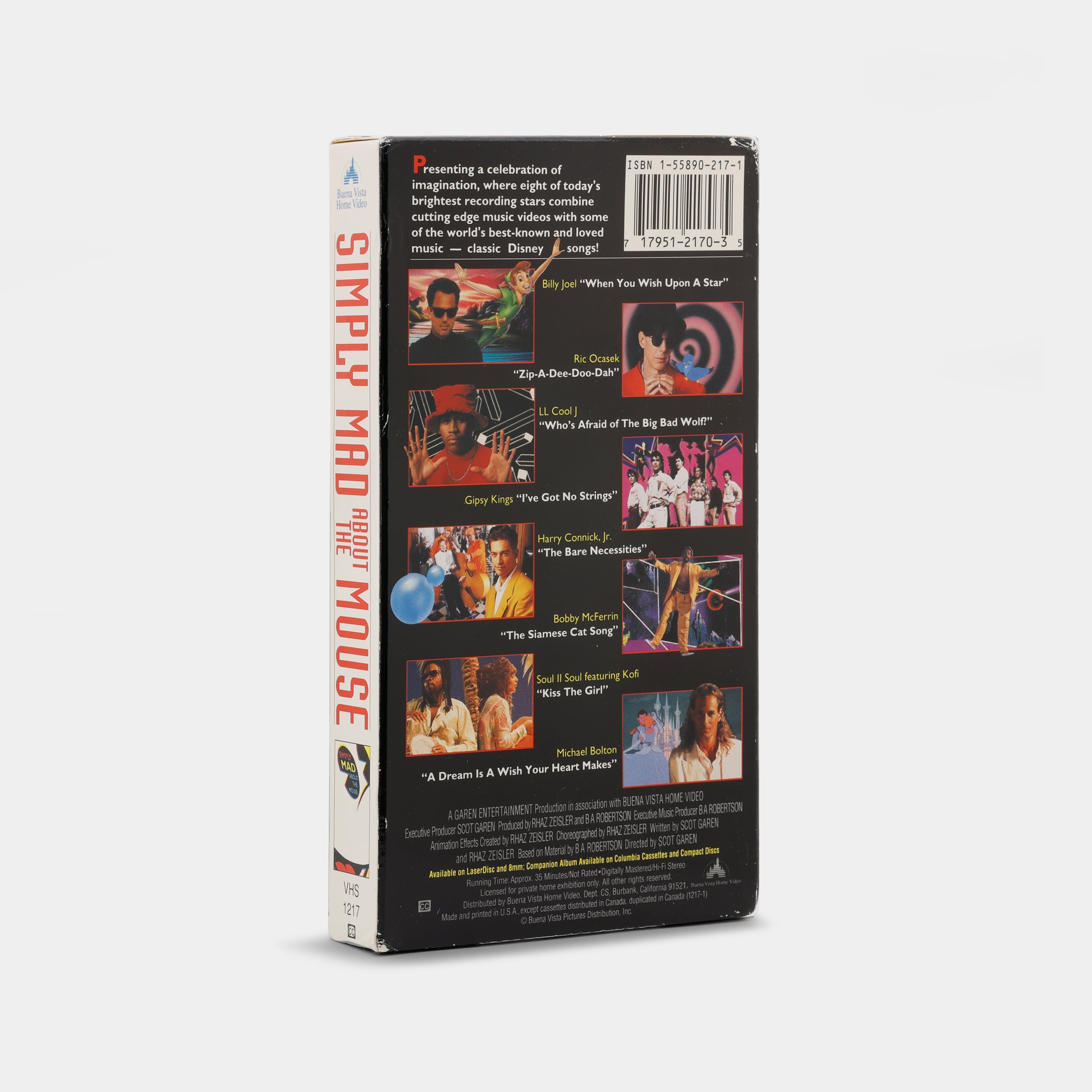 Simply Mad About the Mouse: A Musical Celebration of Imagination VHS Tape