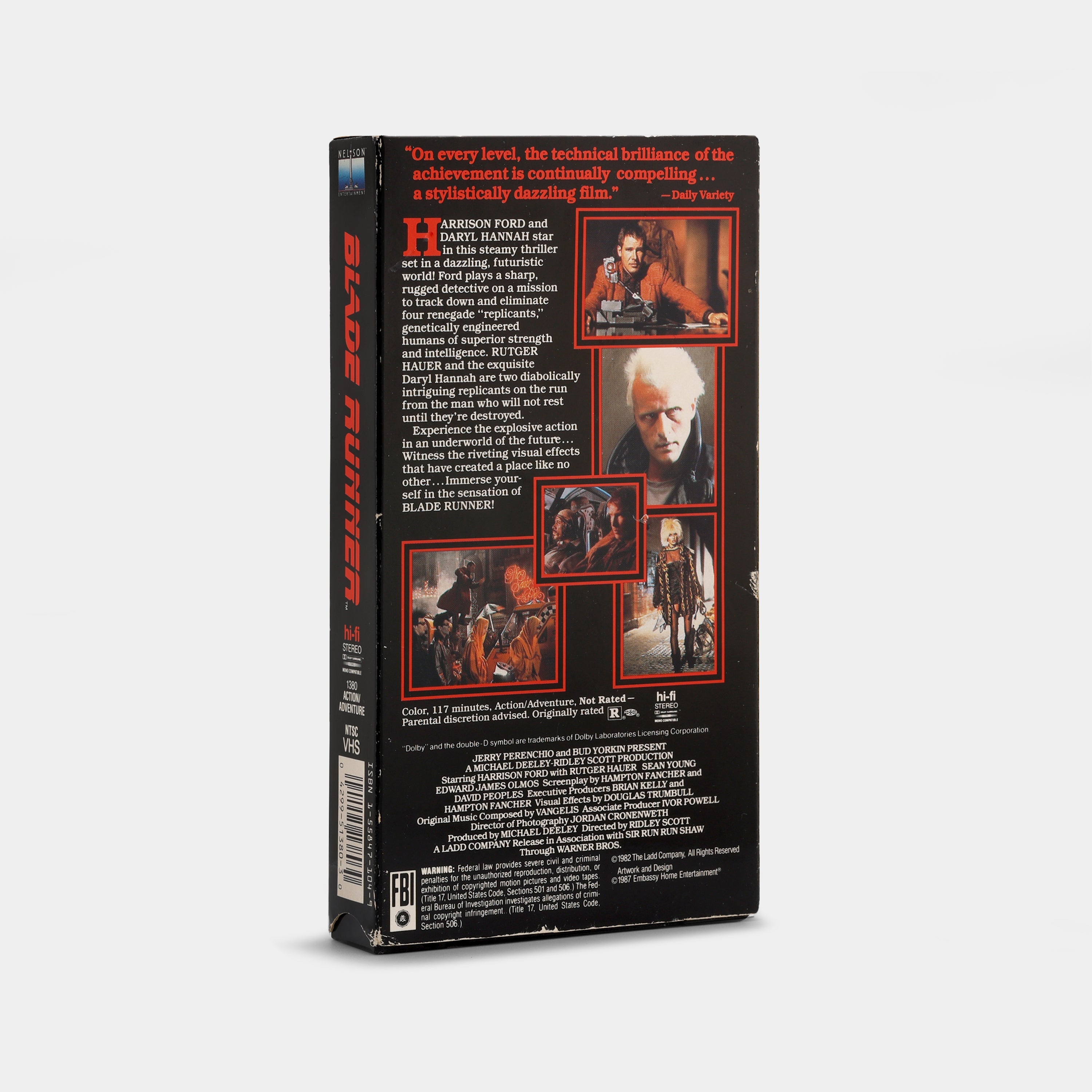 Blade Runner VHS Tape