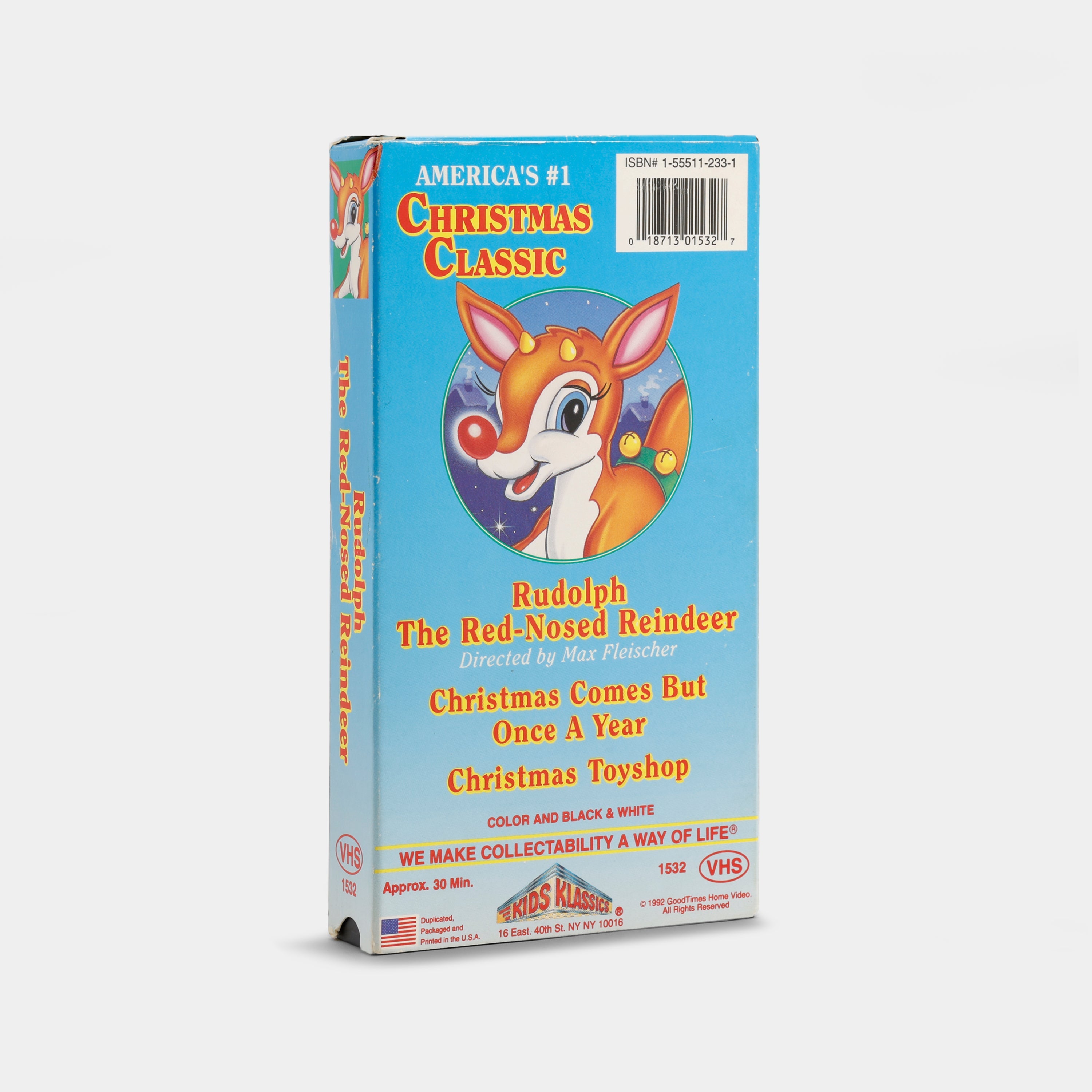 Rudolph the Red-Nosed Reindeer VHS Tape