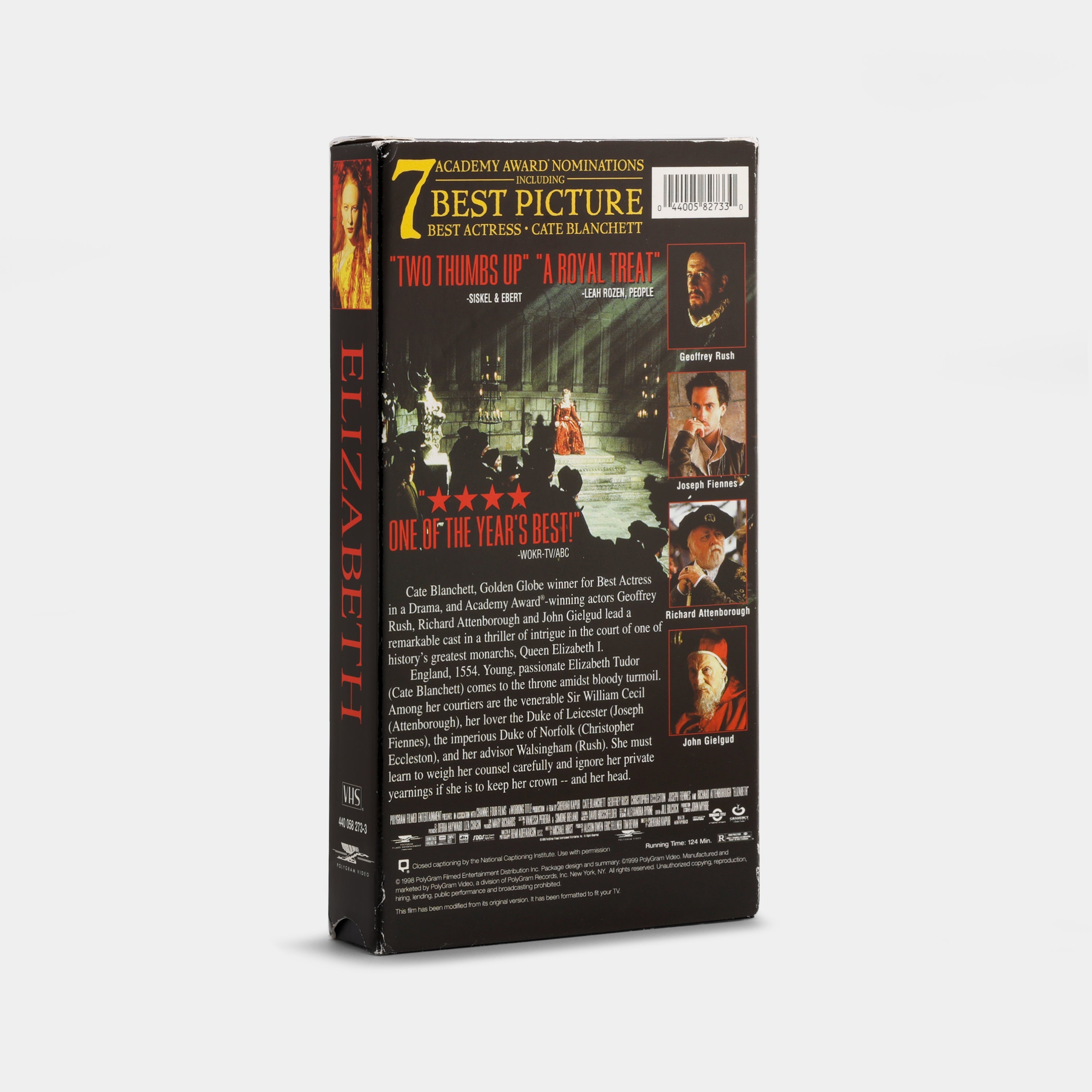 Elizabeth VHS Tape