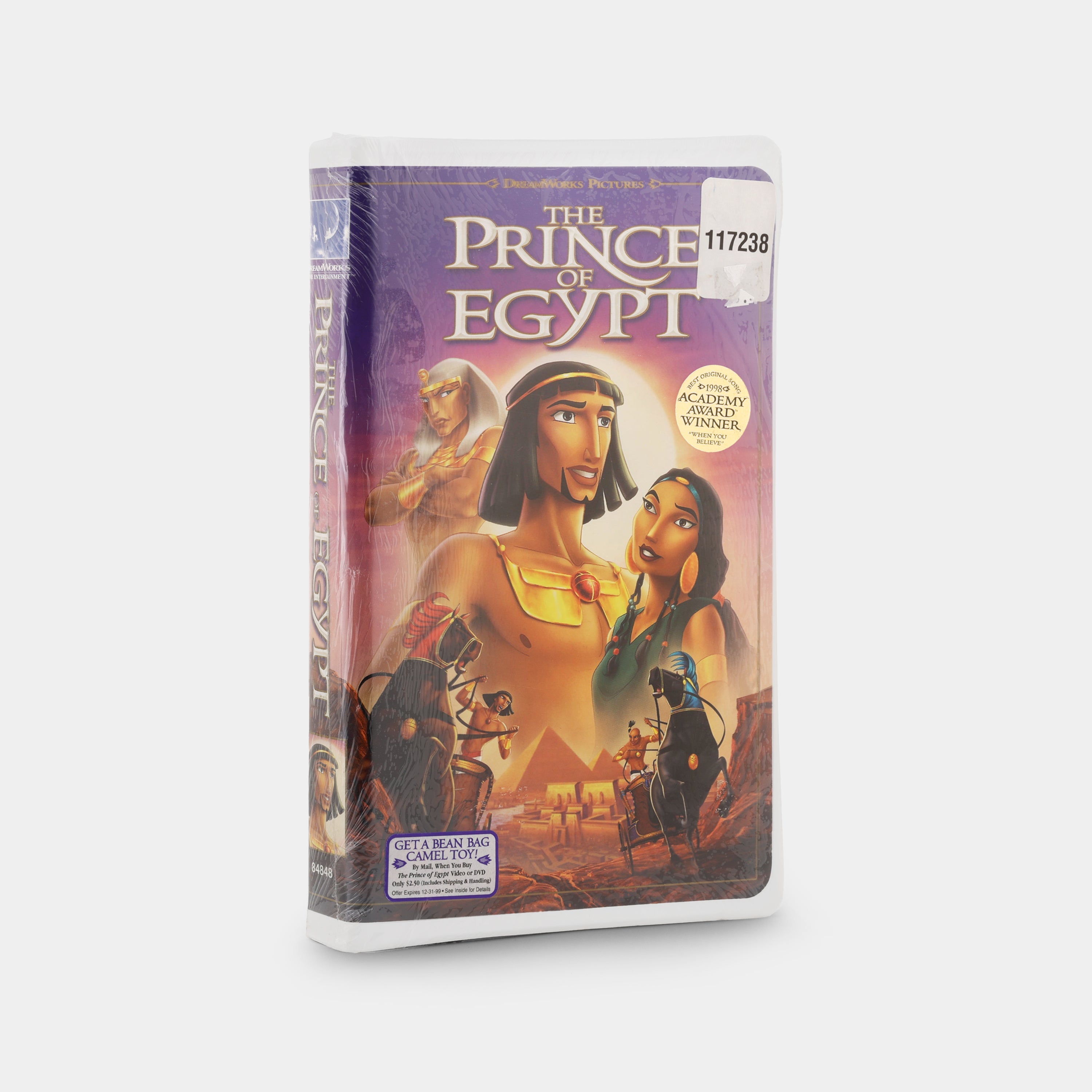 The Prince of Egypt (Sealed) VHS Tape