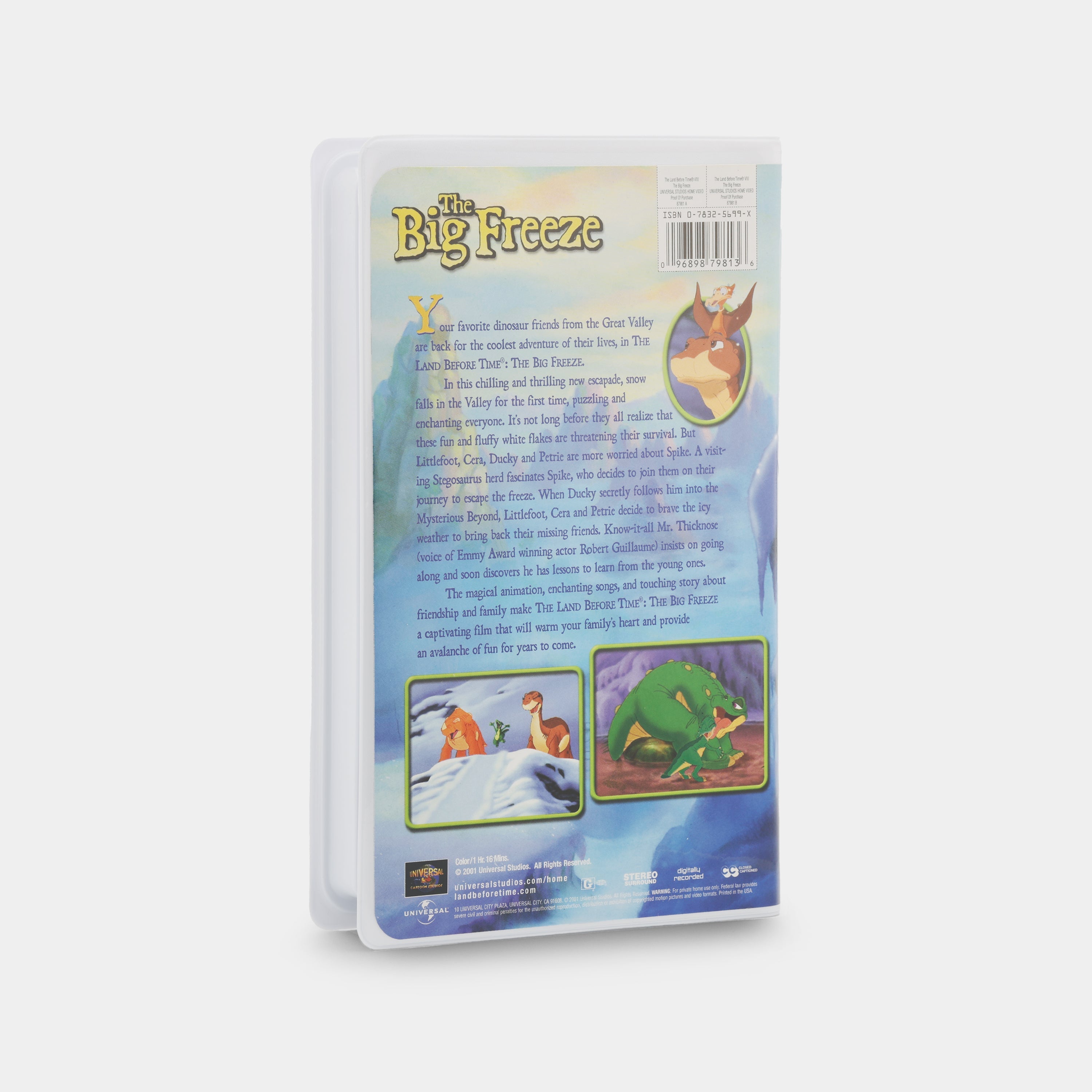 The Land Before Time: The Big Freeze VHS Tape