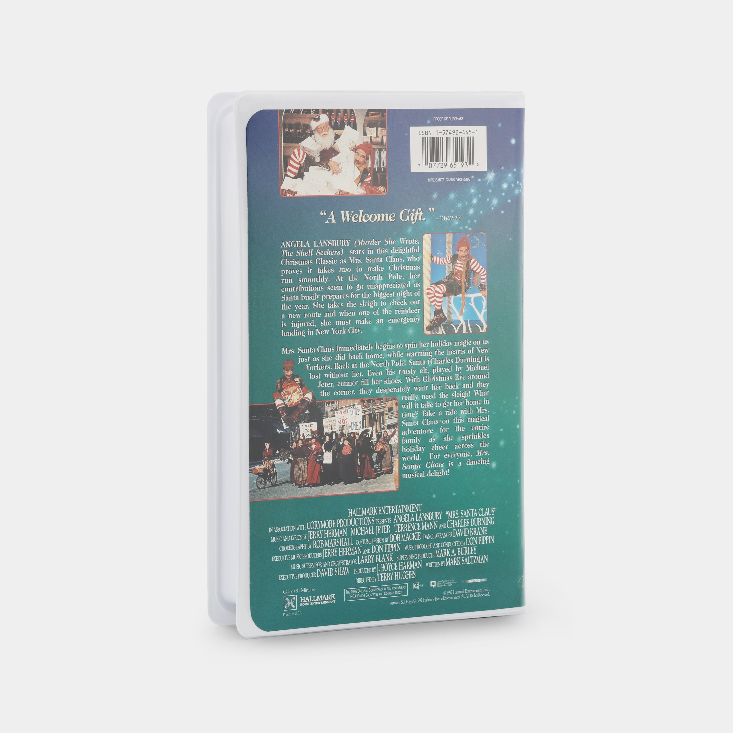 Mrs. Santa Claus VHS Tape