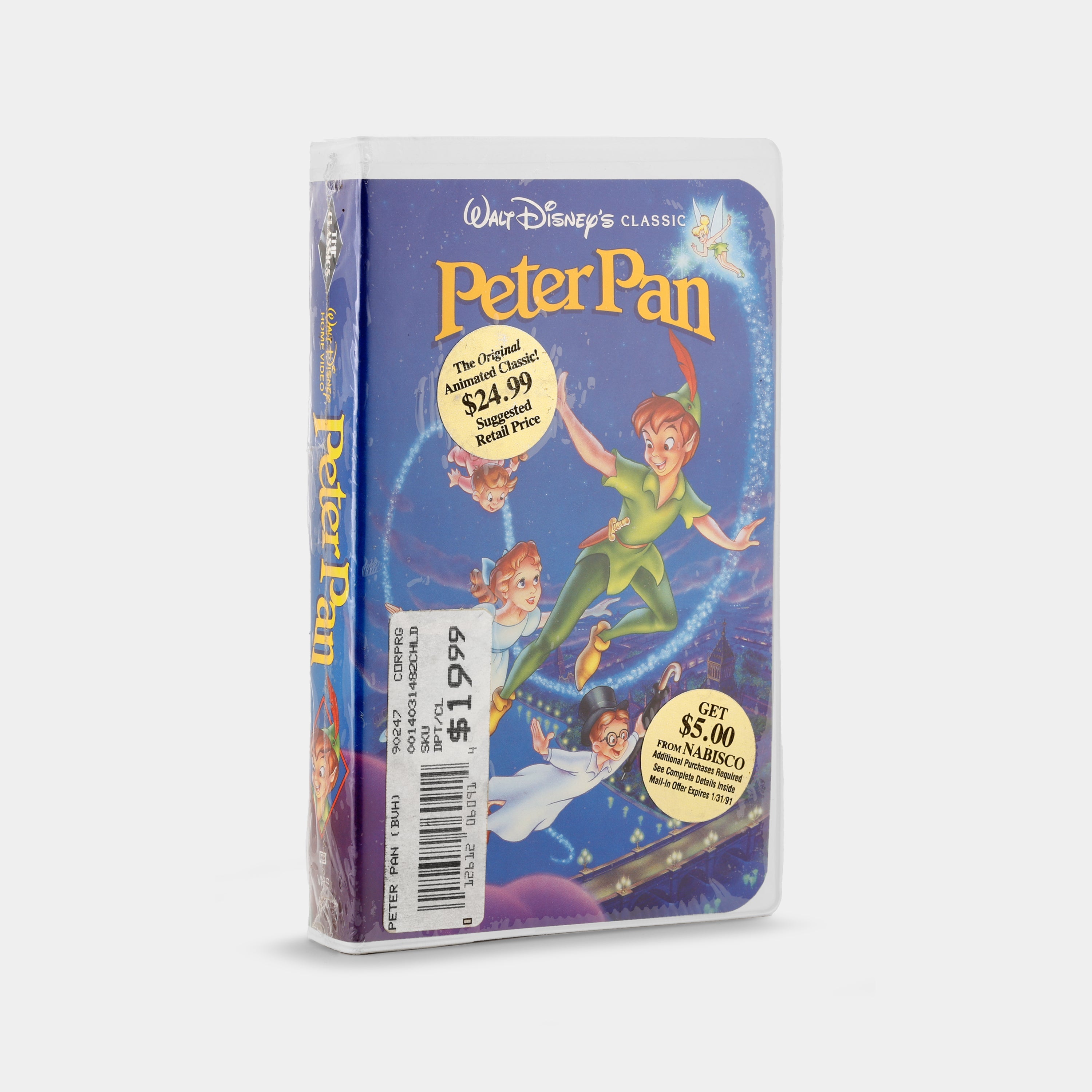 Peter Pan (Sealed) VHS Tape