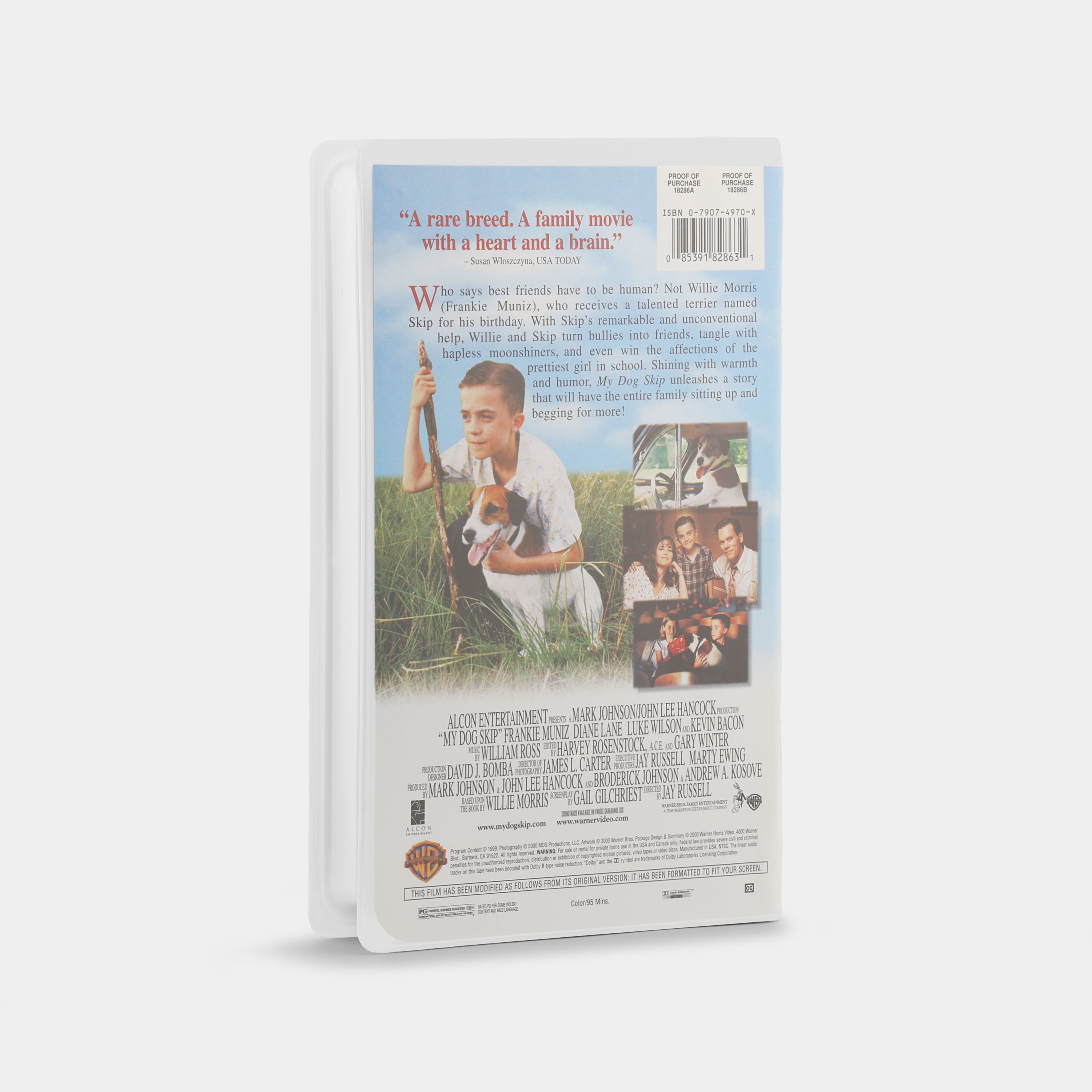 My Dog Skip VHS Tape