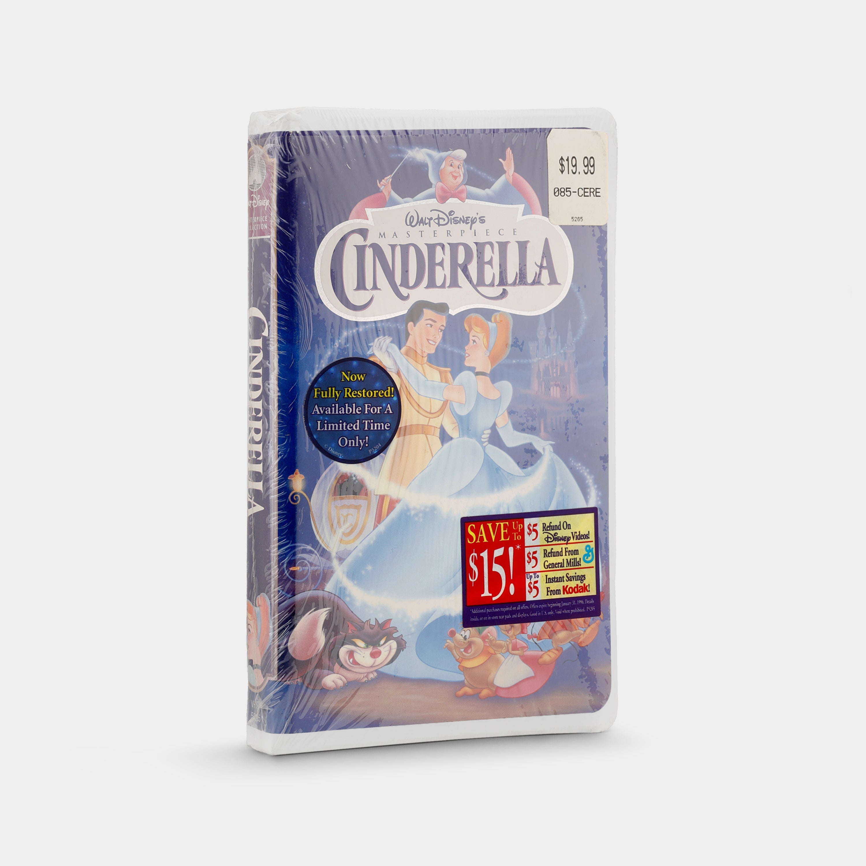 Cinderella (Sealed) VHS Tape