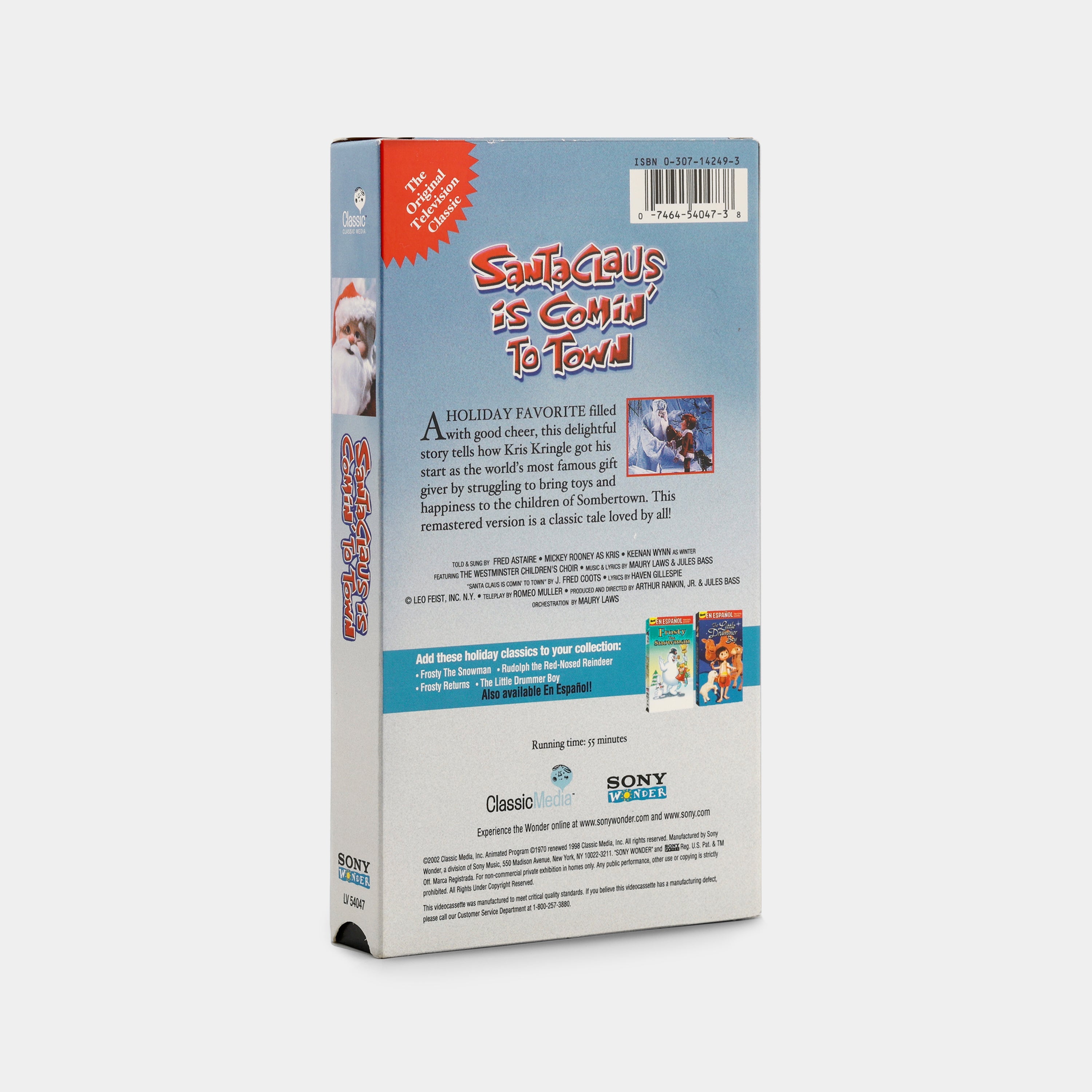 Santa Claus Is Comin’ to Town VHS Tape