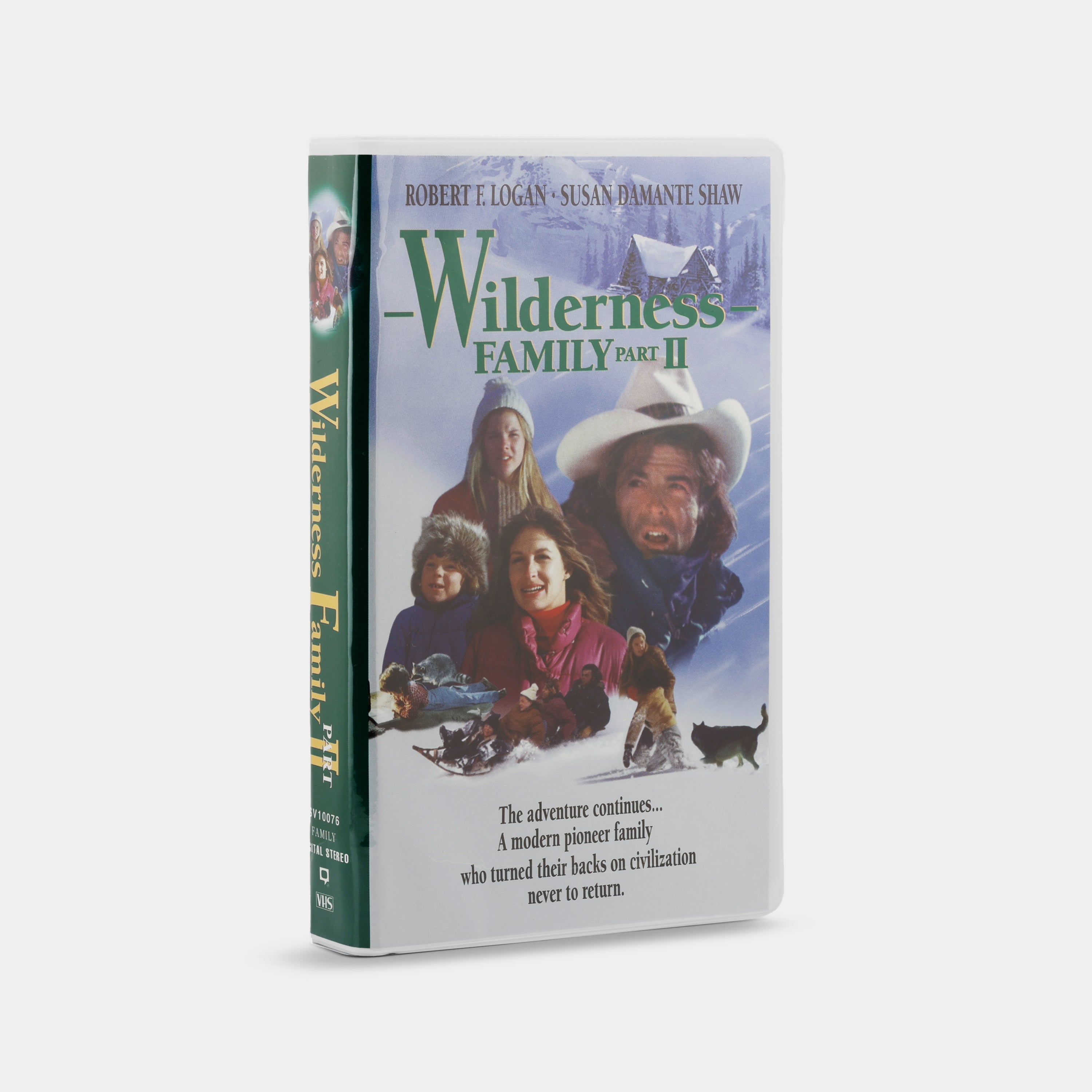The Wilderness Family Part II VHS Tape