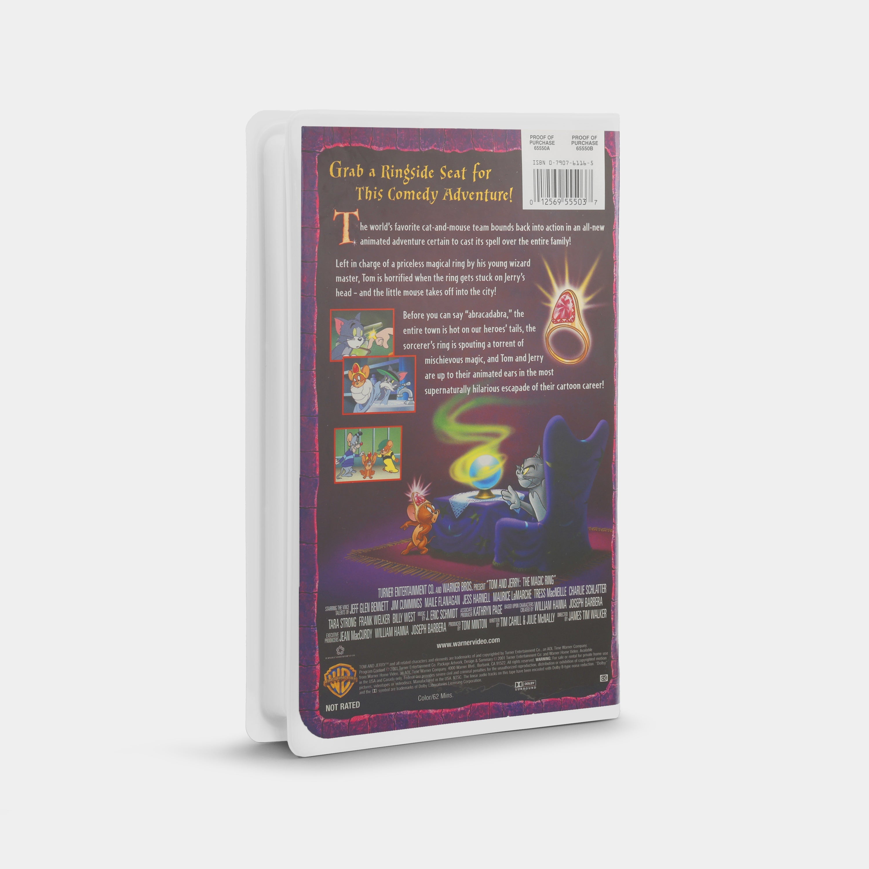 Tom and Jerry: The Magic Ring VHS Tape