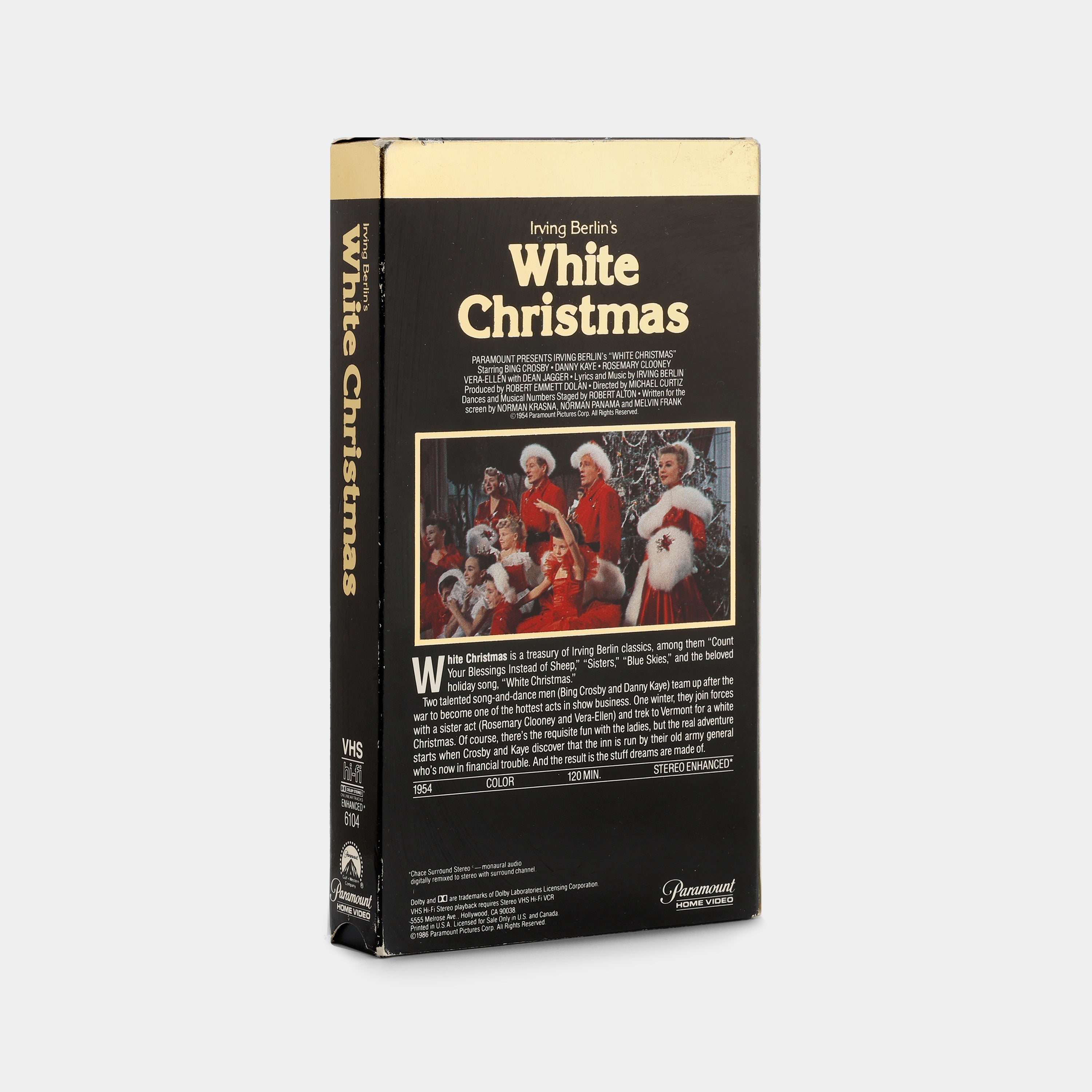 White Christmas VHS Tape