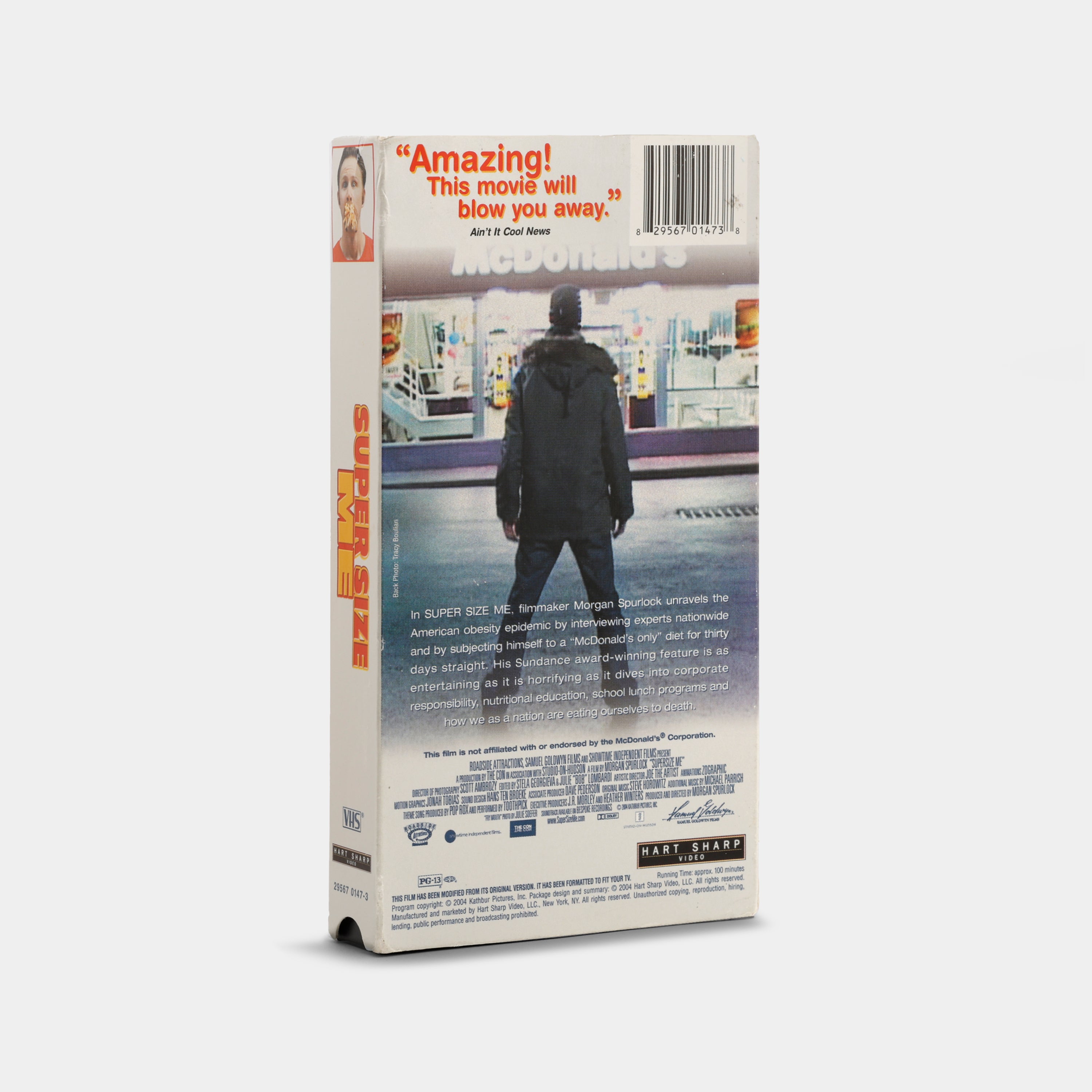 Super Size Me VHS Tape