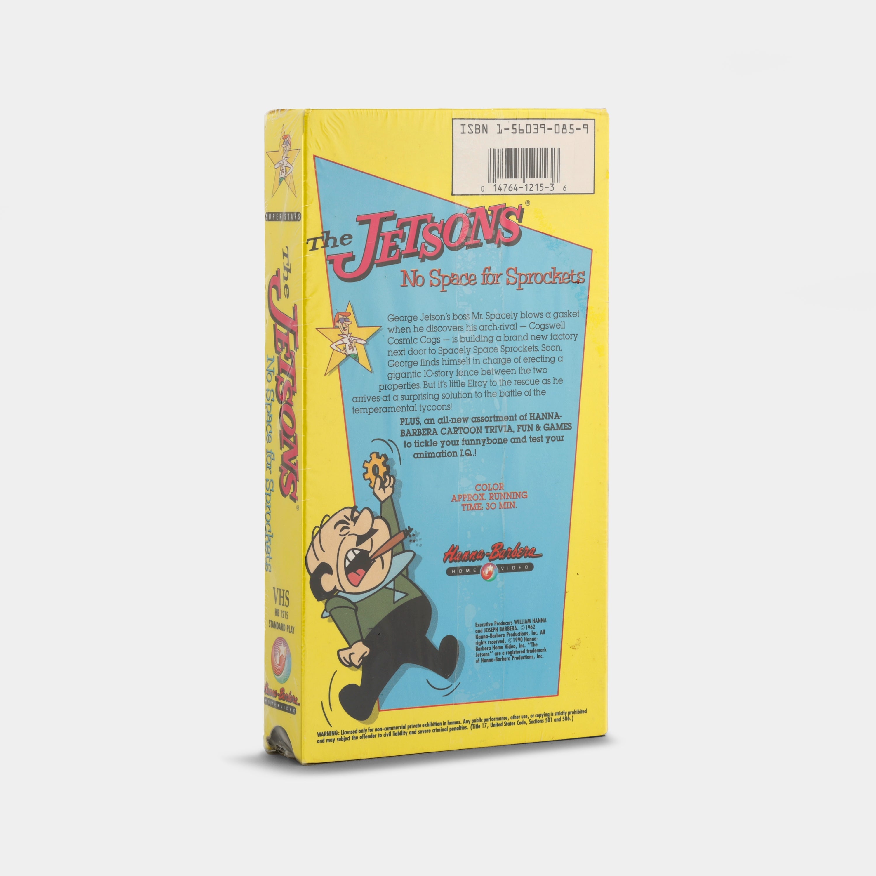 The Jetsons: No Space for Sprockets (Sealed) VHS Tape