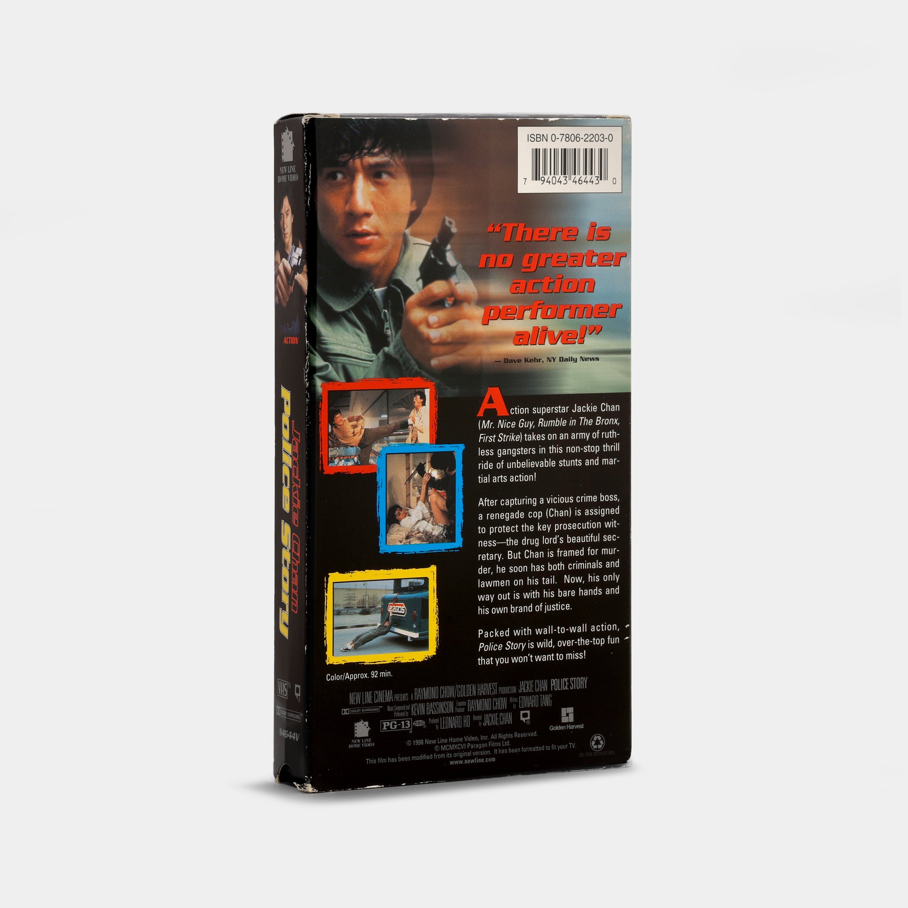 Police Story VHS Tape