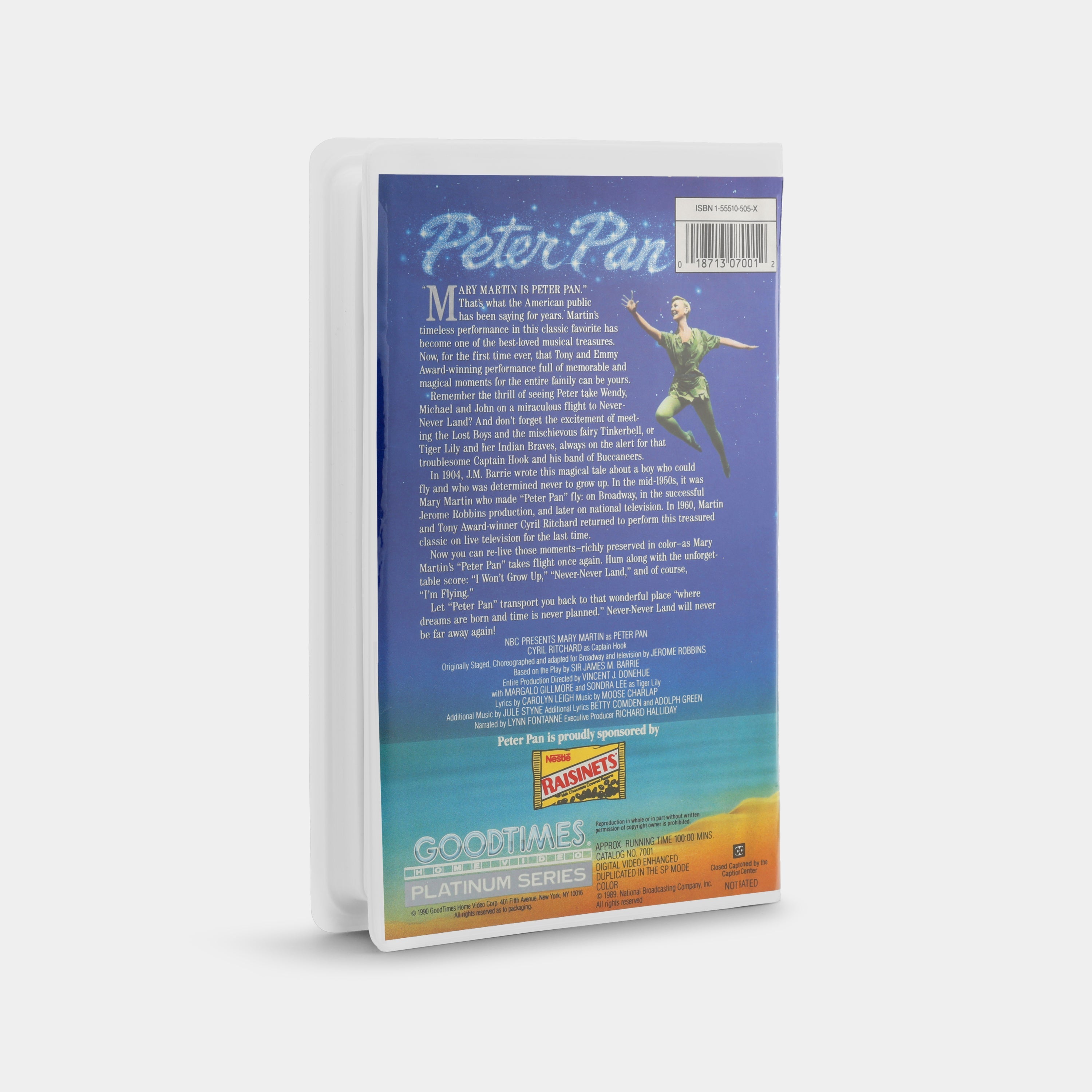 Peter Pan VHS Tape