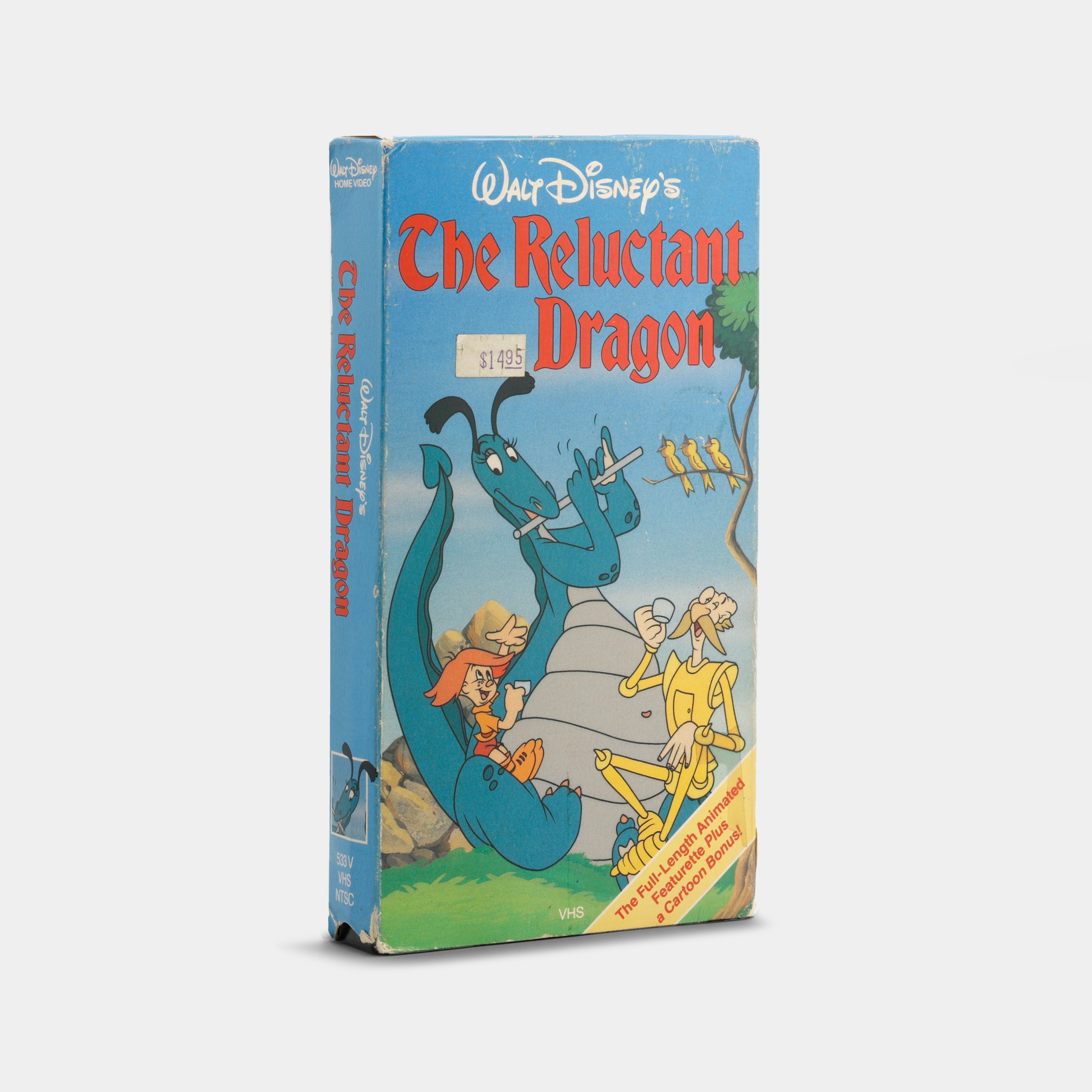 Walt Disney’s The Reluctant Dragon VHS Tape