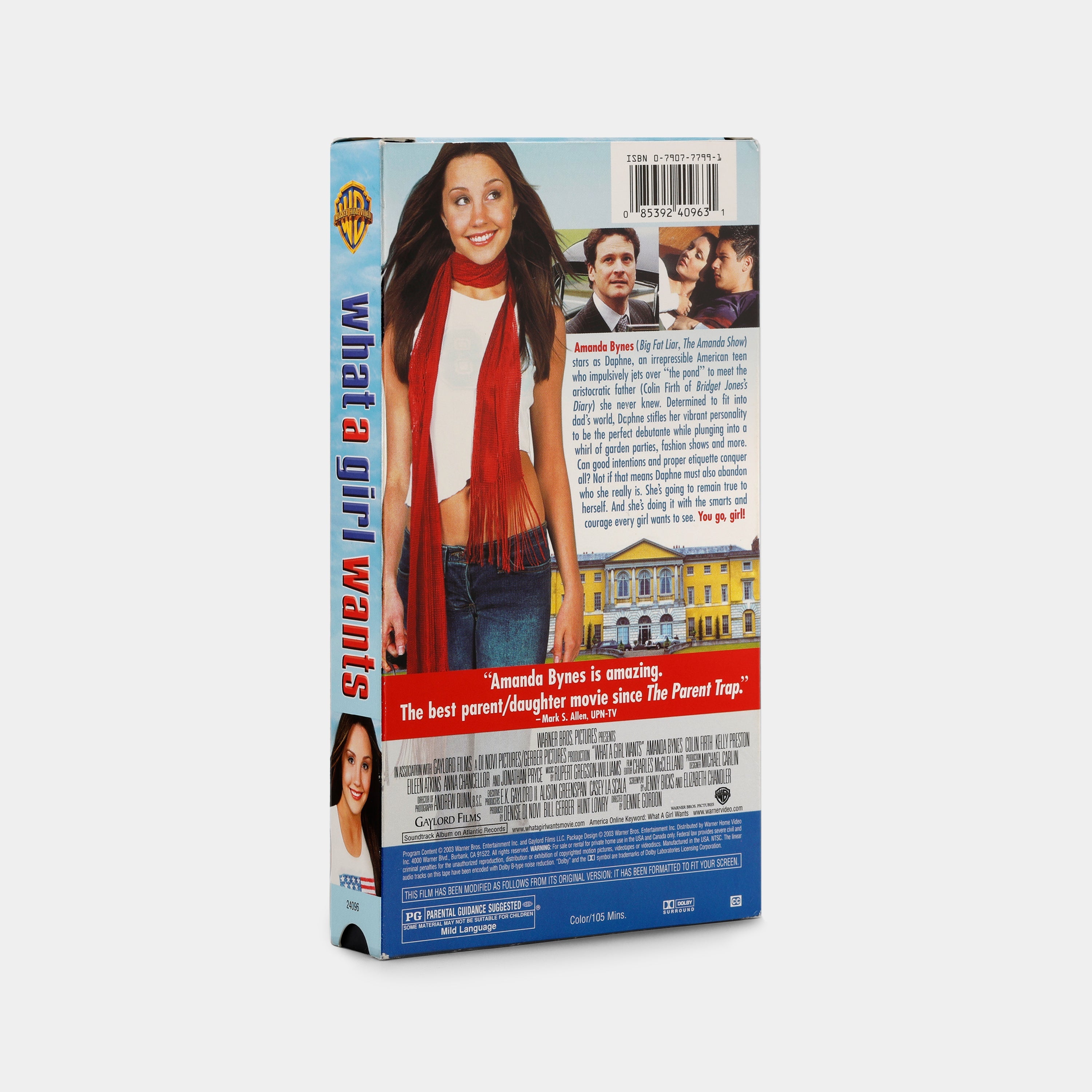 What a Girl Wants VHS Tape