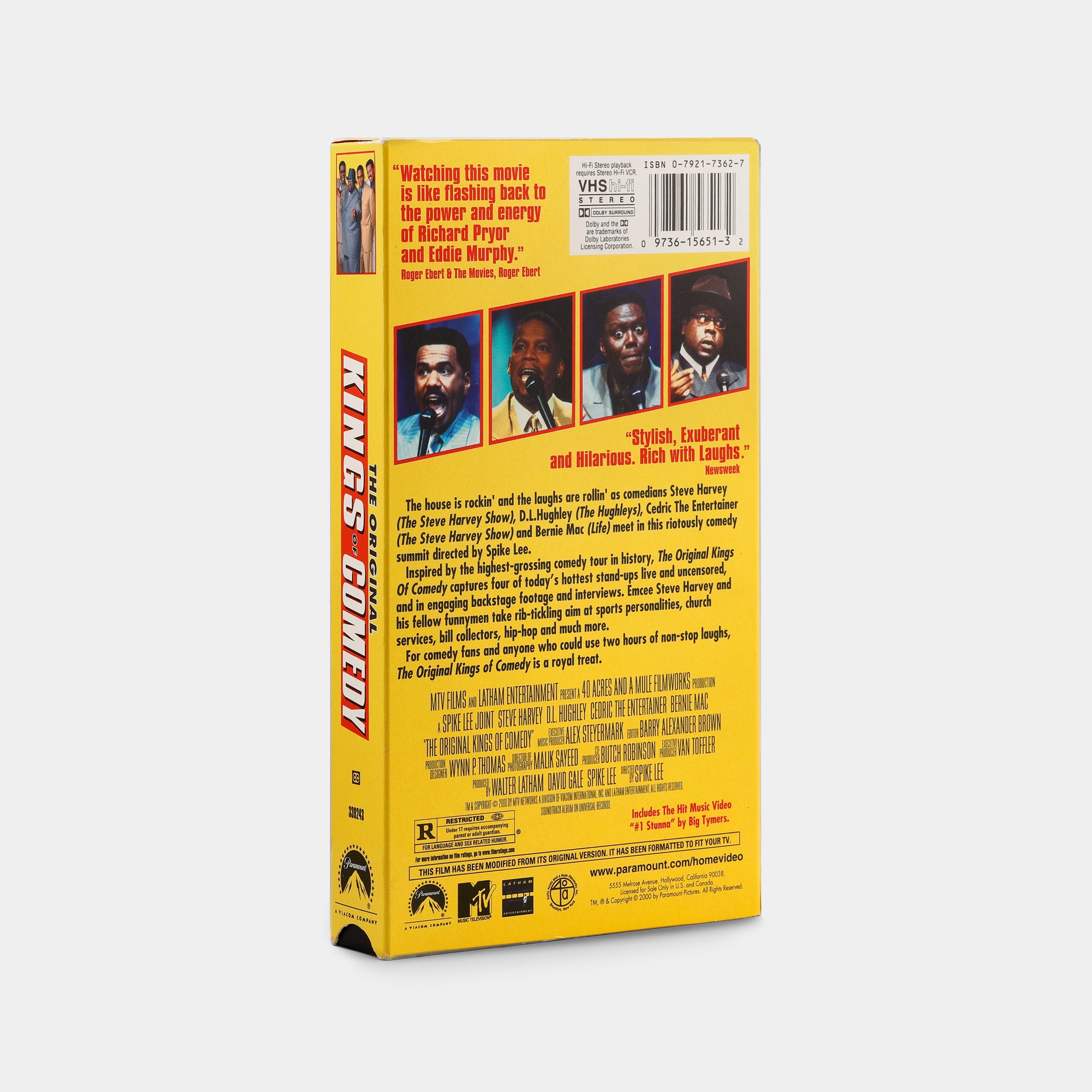 The Original Kings of Comedy VHS Tape