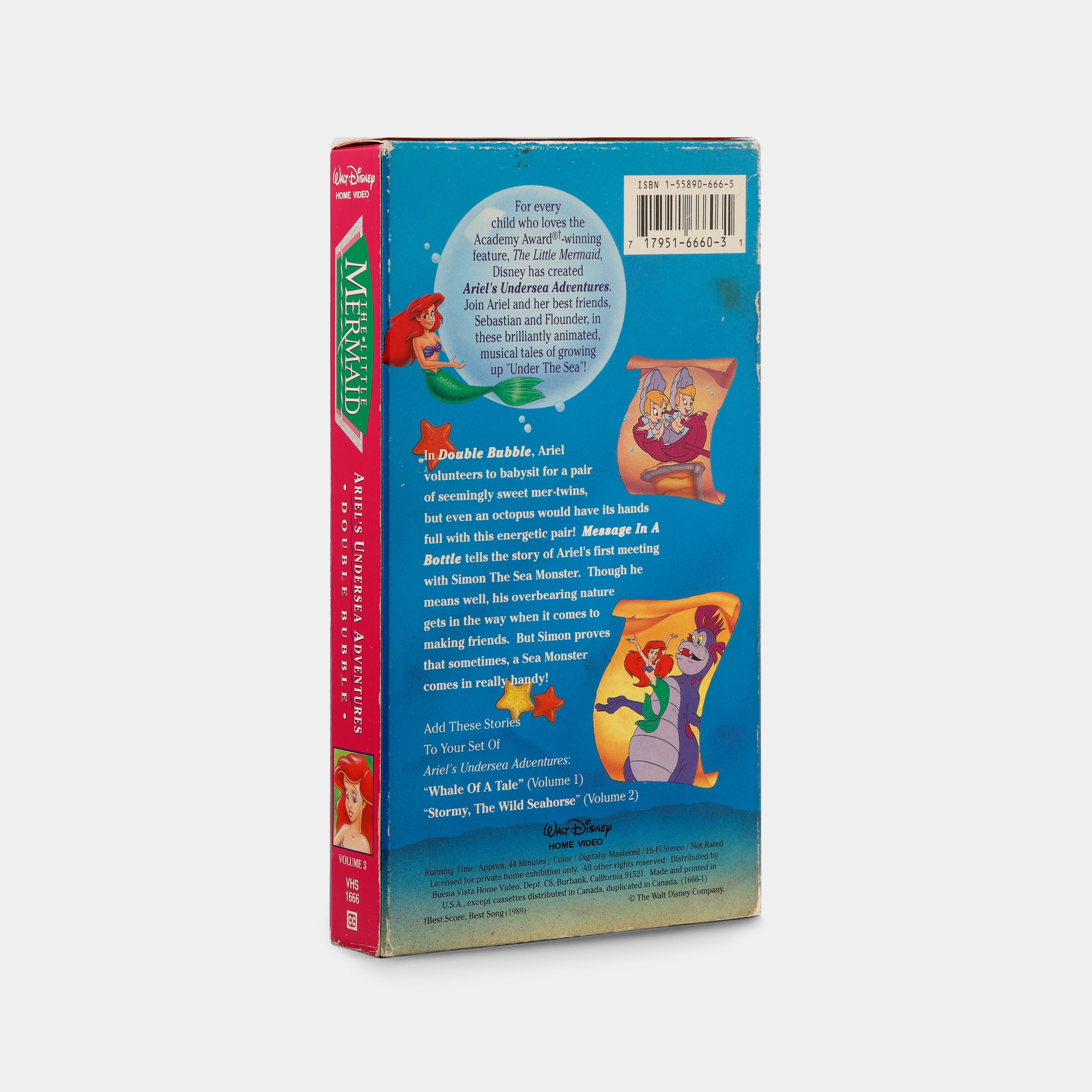 The Little Mermaid: Ariel’s Undersea Adventures Vol. 3 VHS Tape