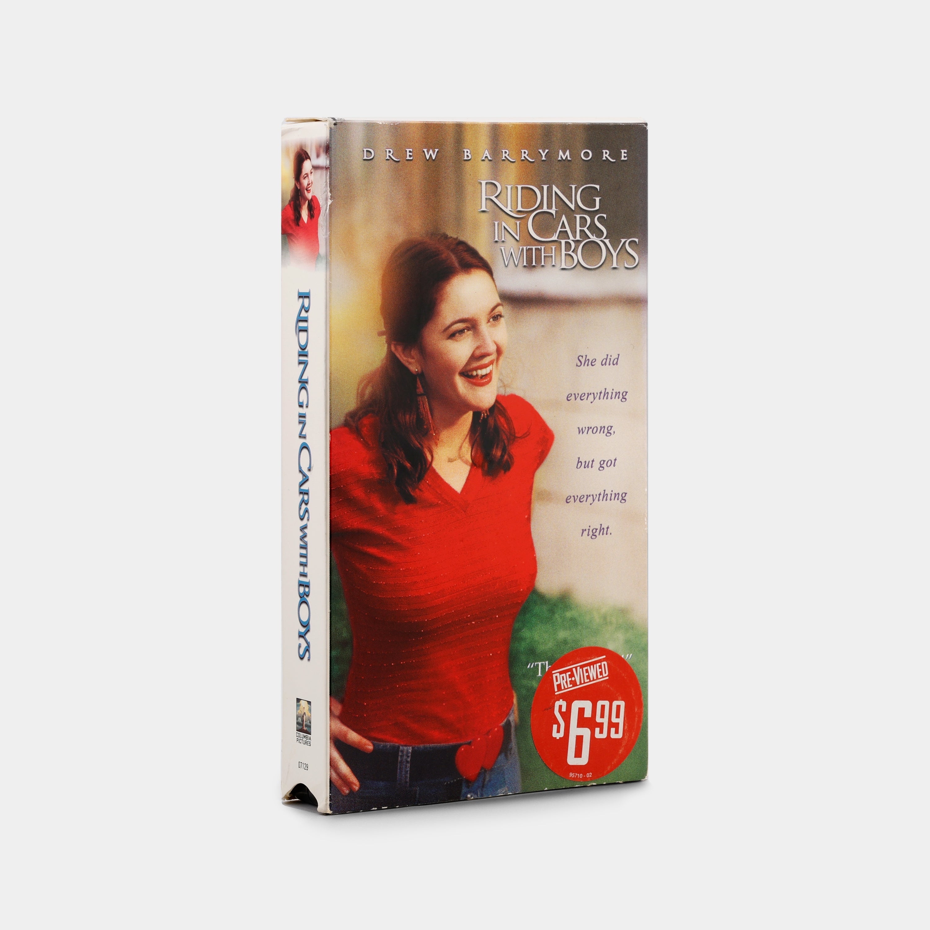 Riding in Cars with Boys VHS Tape