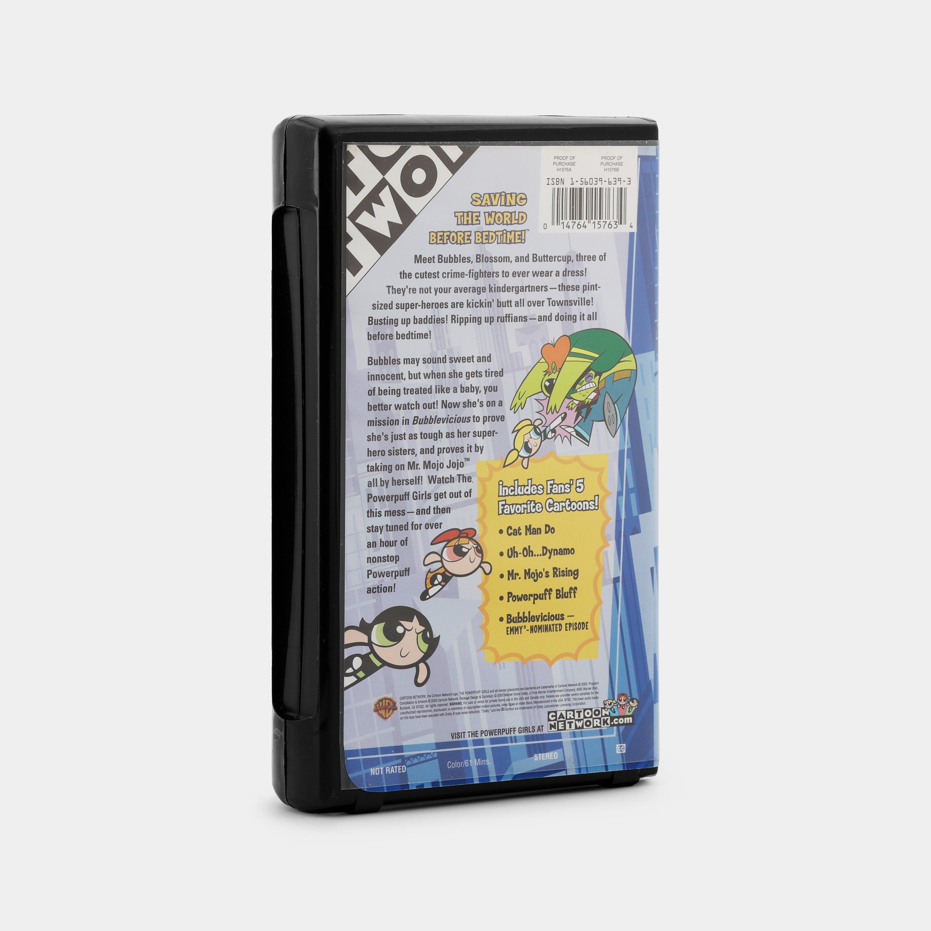 The Powerpuff Girls: Bubblevicious VHS Tape