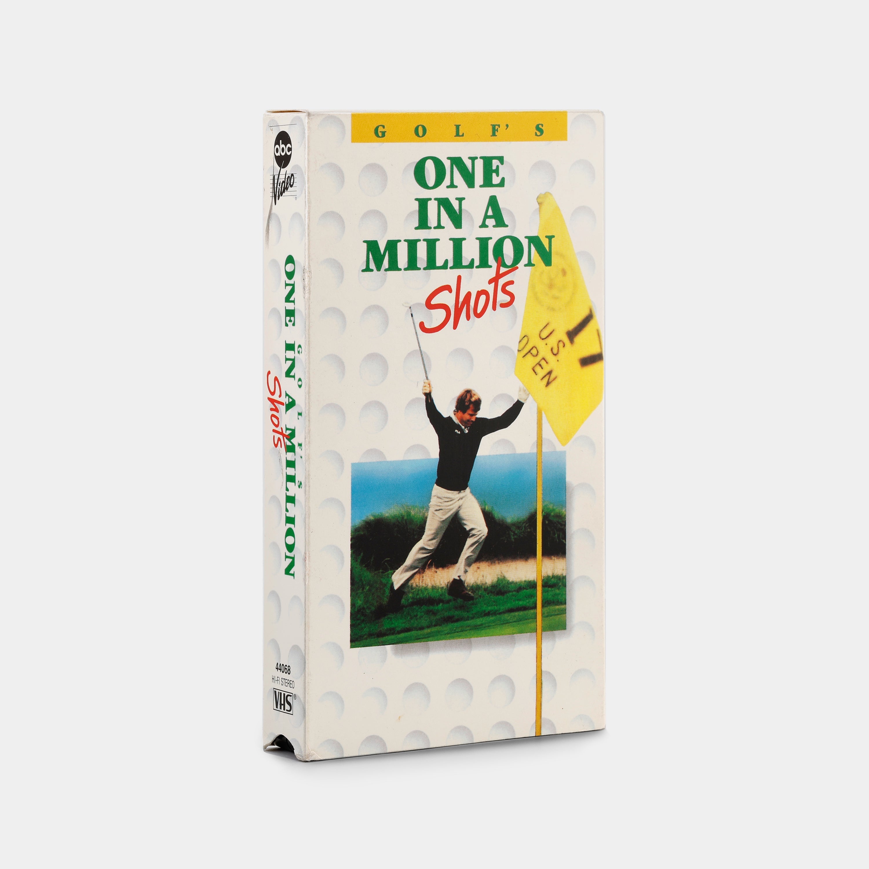 Golf’s One in a Million Shots VHS Tape