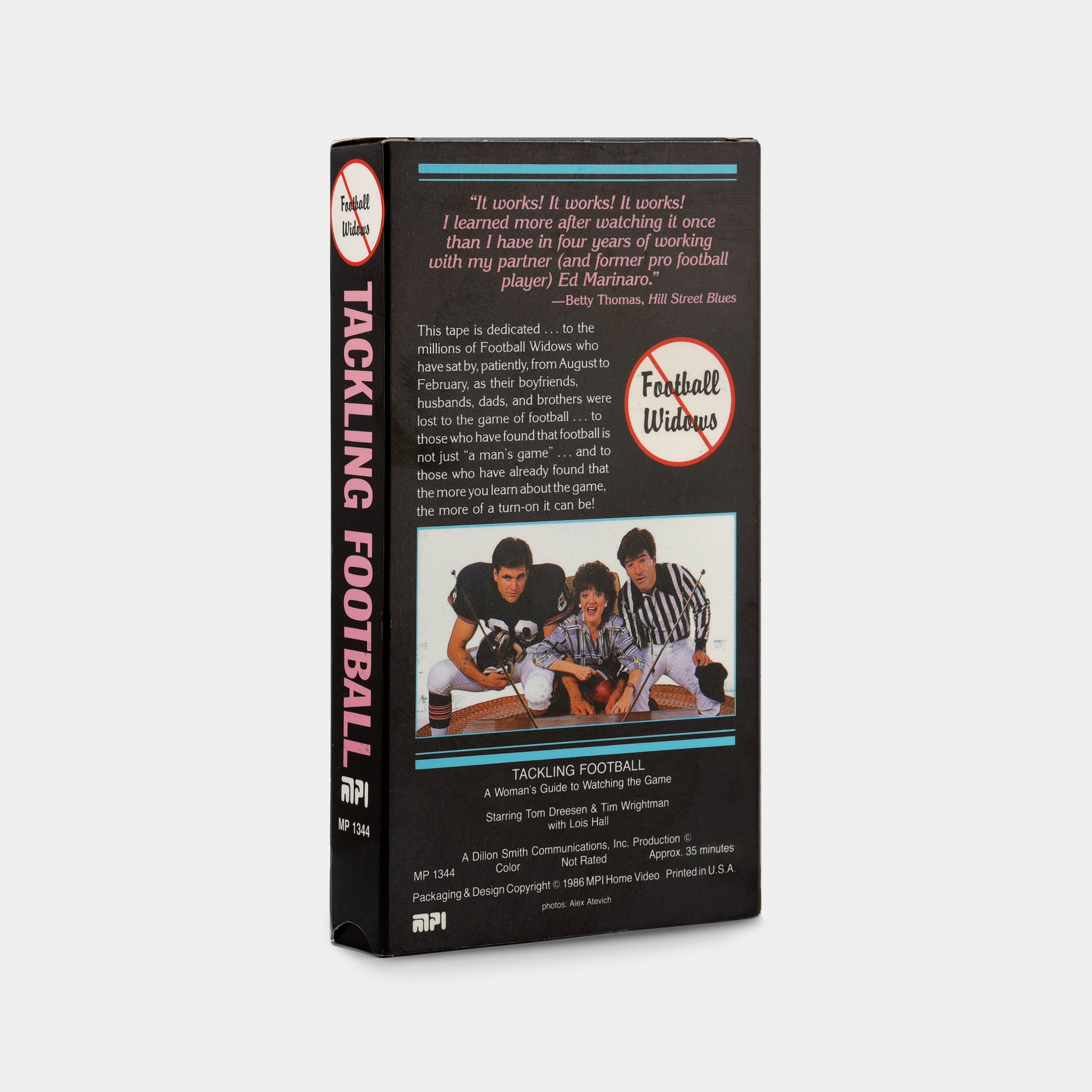 Football Widows of America Presents: Tackling Football – A Woman’s Guide to Watching the Game VHS Tape