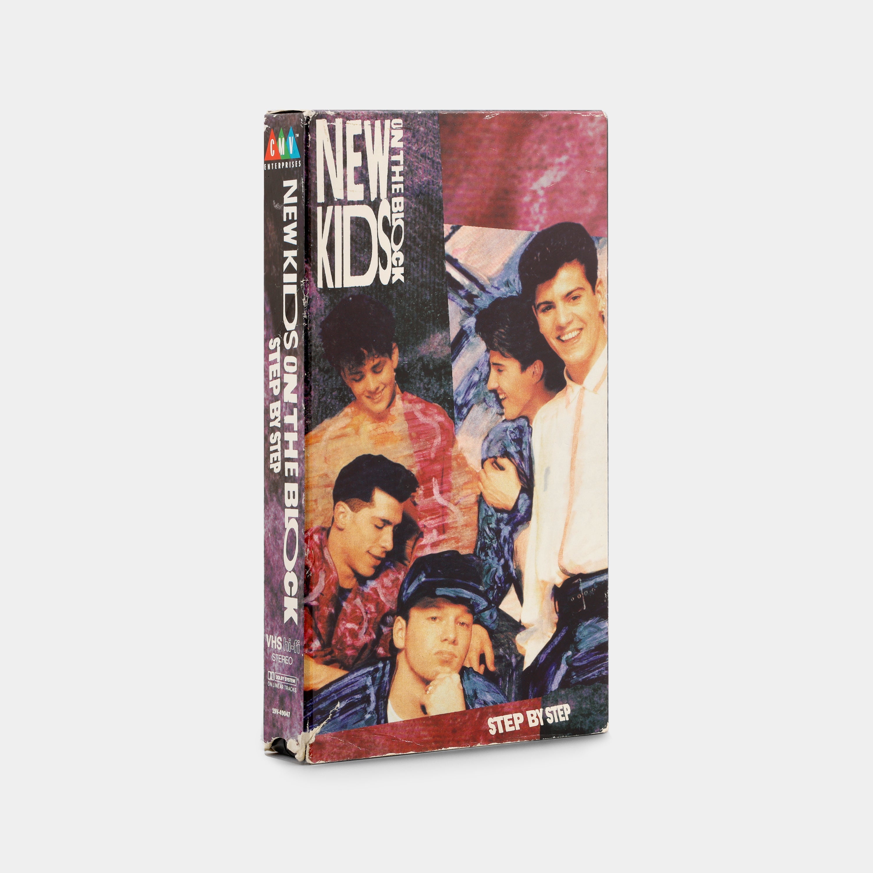 New Kids on the Block: Step by Step VHS Tape