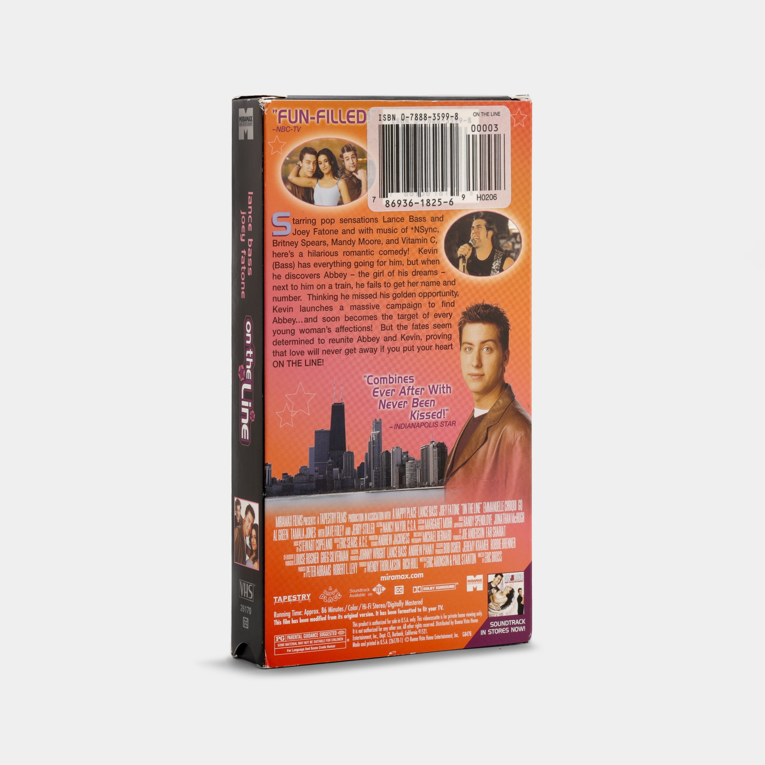 On the Line VHS Tape