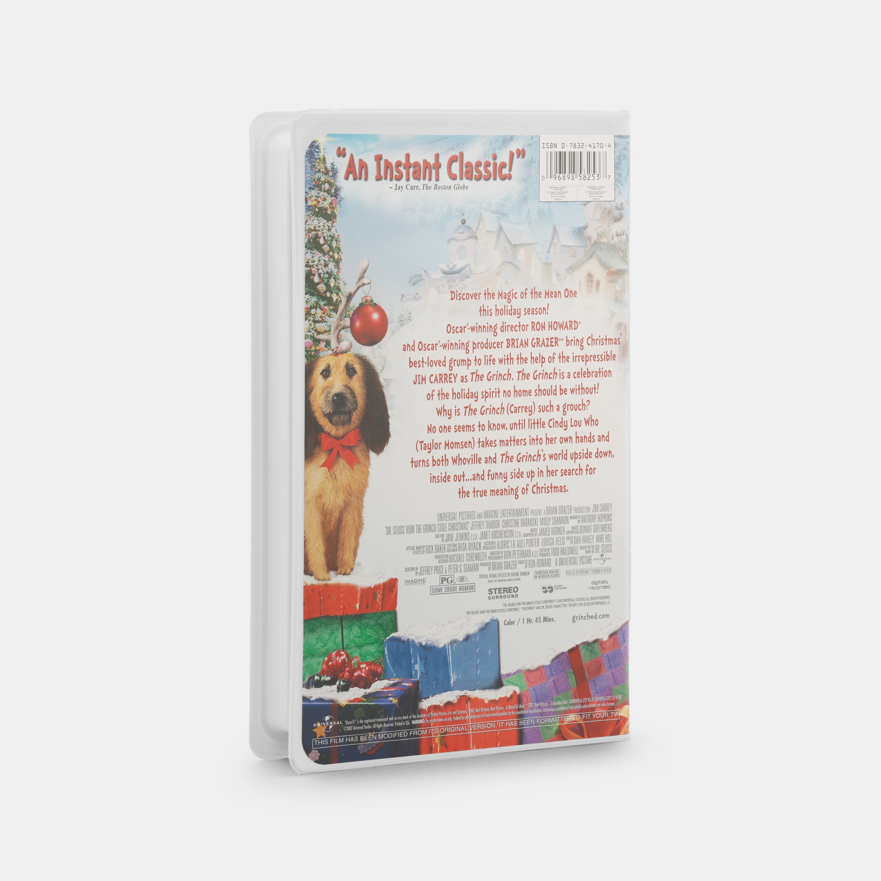 How the Grinch Stole Christmas VHS Tape