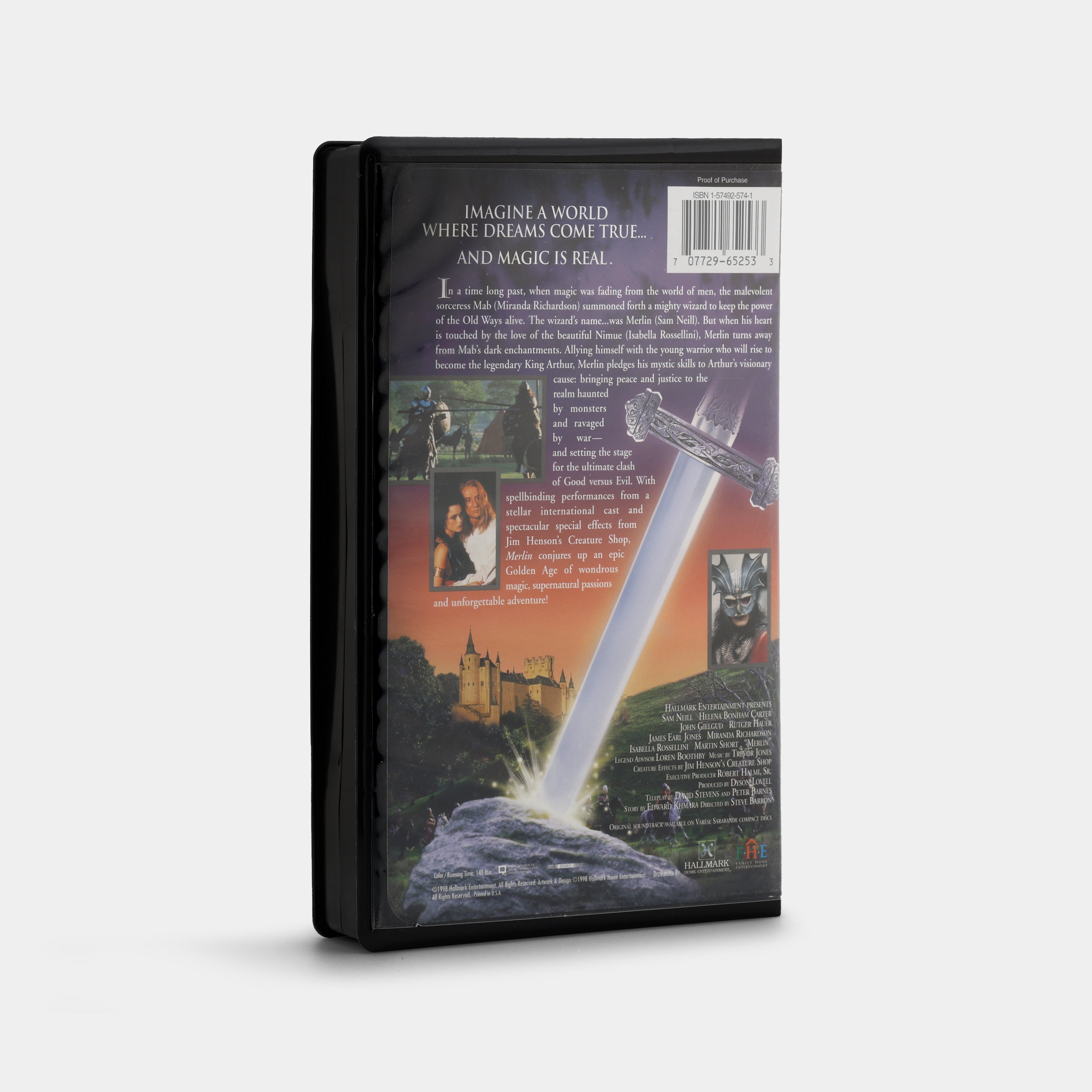 Merlin VHS Tape