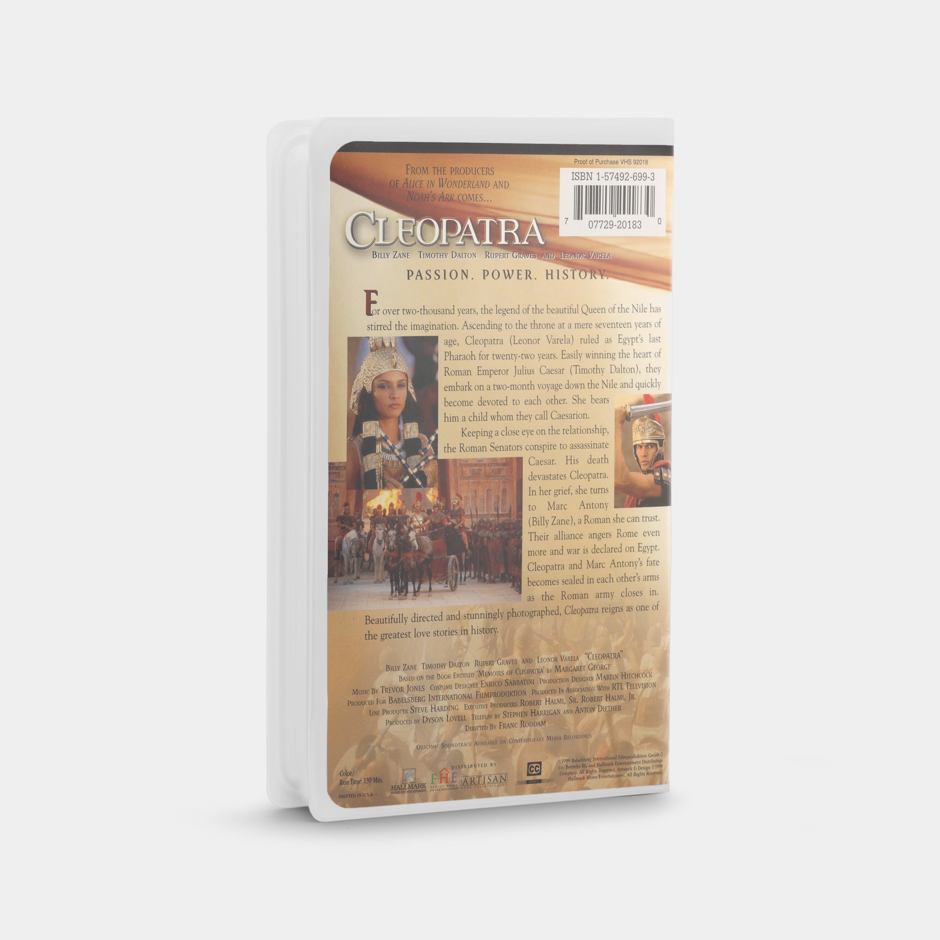 Cleopatra VHS Tape