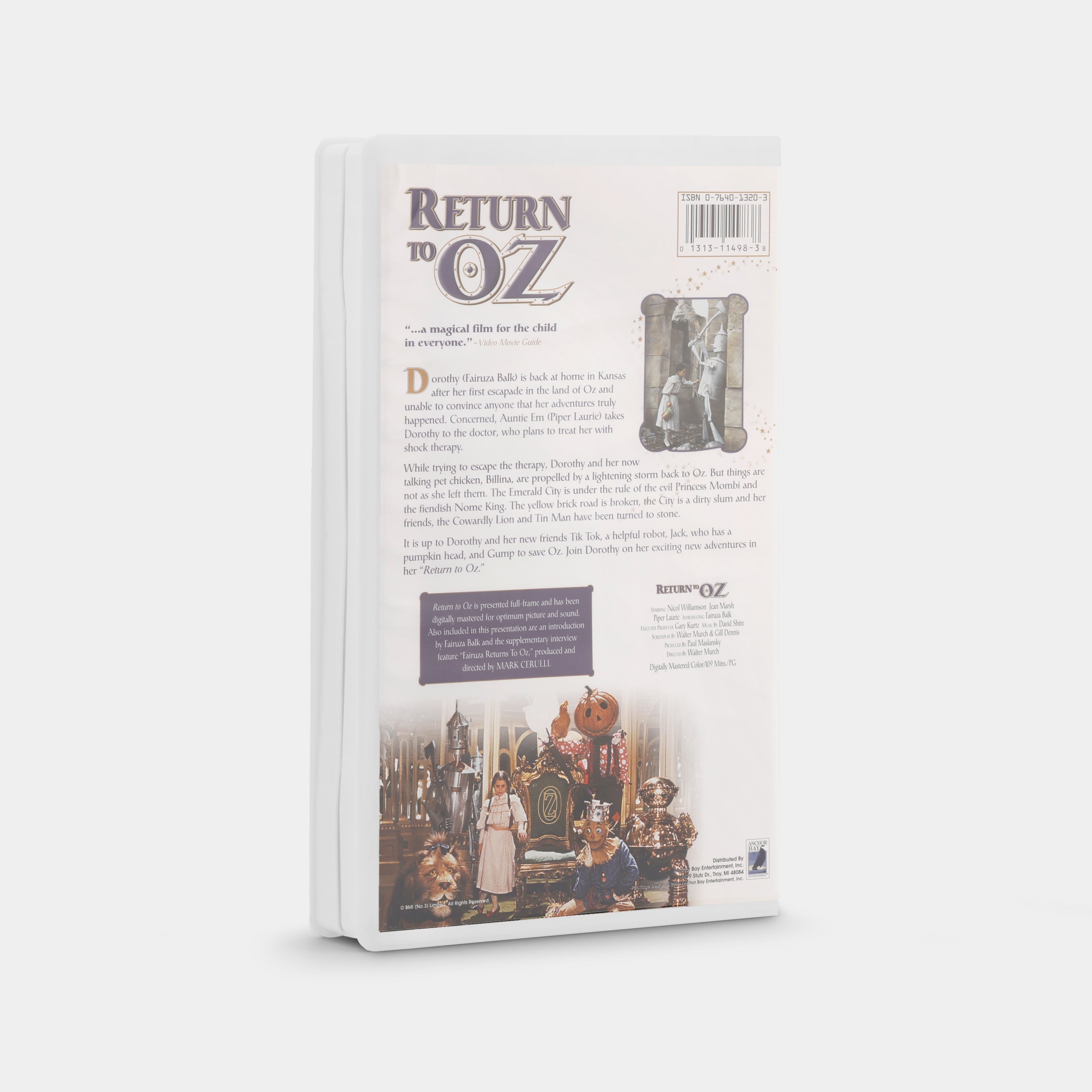Return to Oz VHS Tape